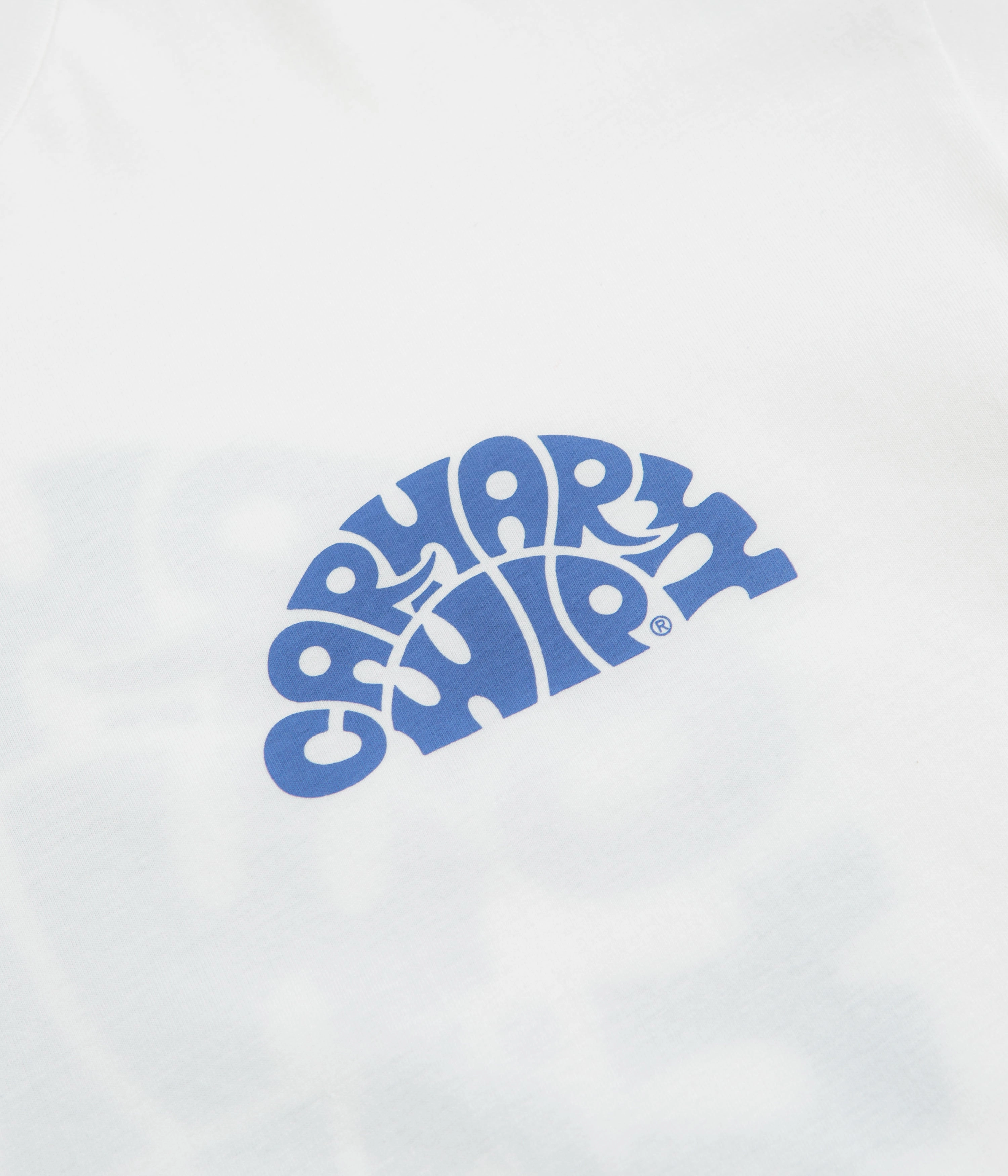 AllSeasonWear Carhartt Jazzy T-Shirt - White / Blue Iris