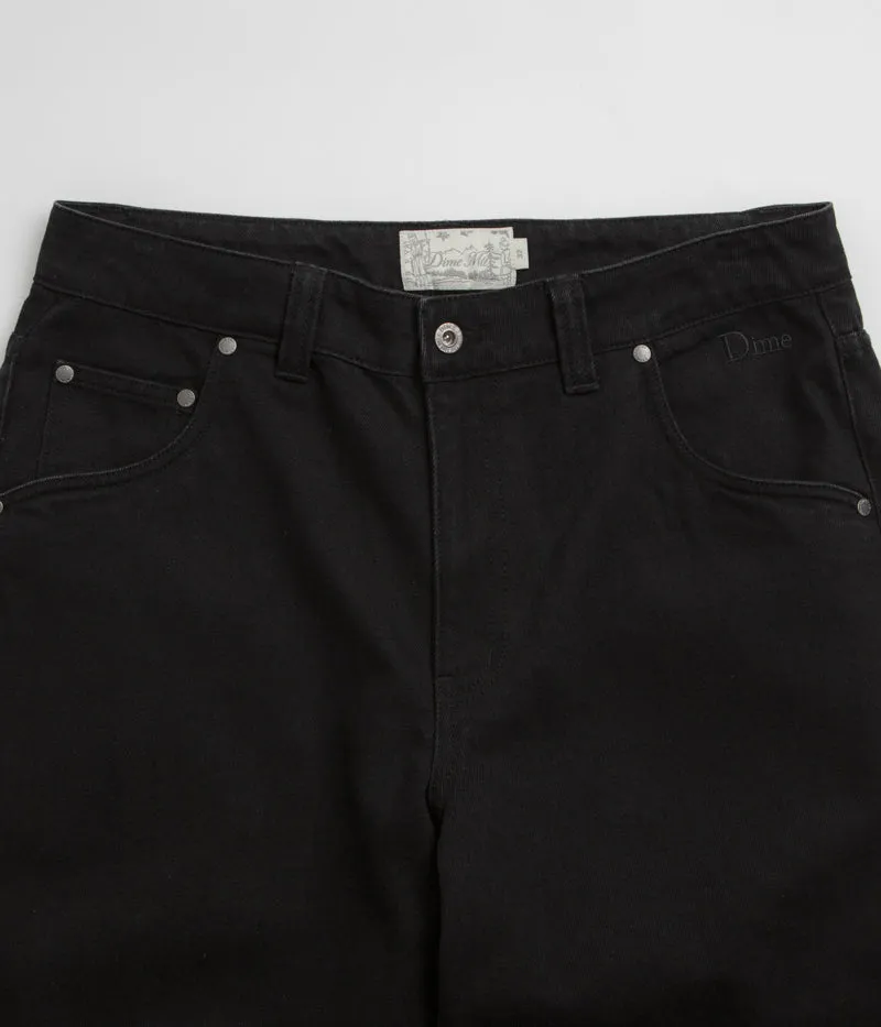 Dime Classic Baggy Jeans - Black Fashion Lover Minimalist