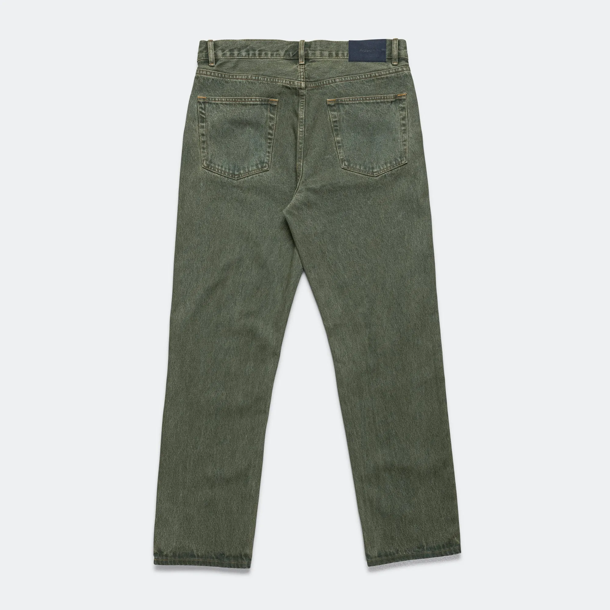 Active Outfit All Round Piece Relaxed Fit Overdyed Denim - Green