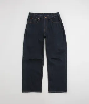 Butter Goods Wide Cut Jeans - Selvedge Blue Outfit Mood