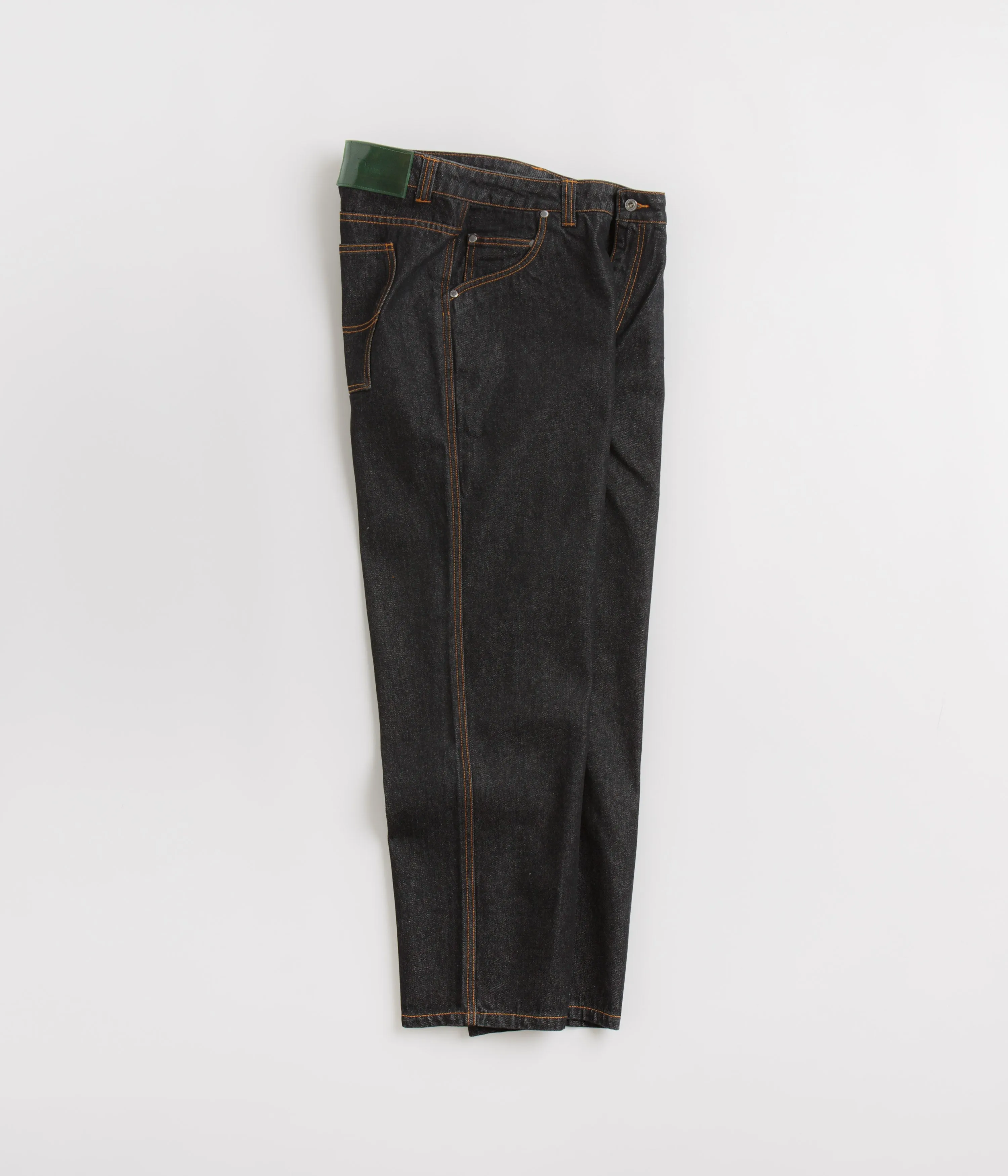 Dime Classic Relaxed Jeans - Black Washed All Body Fit Simple Fashion