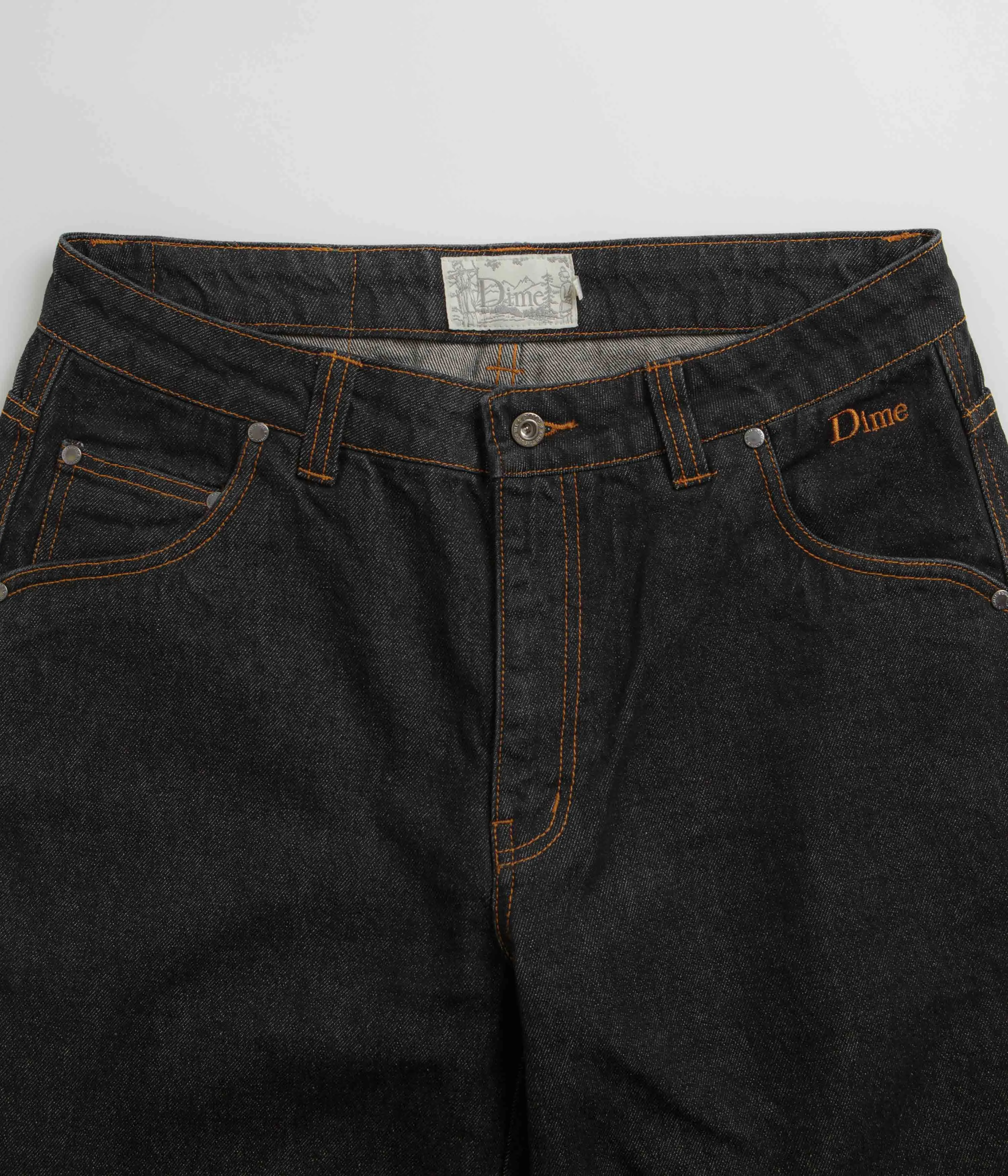 Easy Fit Morning Stroll Sustainable Classic Dime Classic Relaxed Jeans - Black Washed