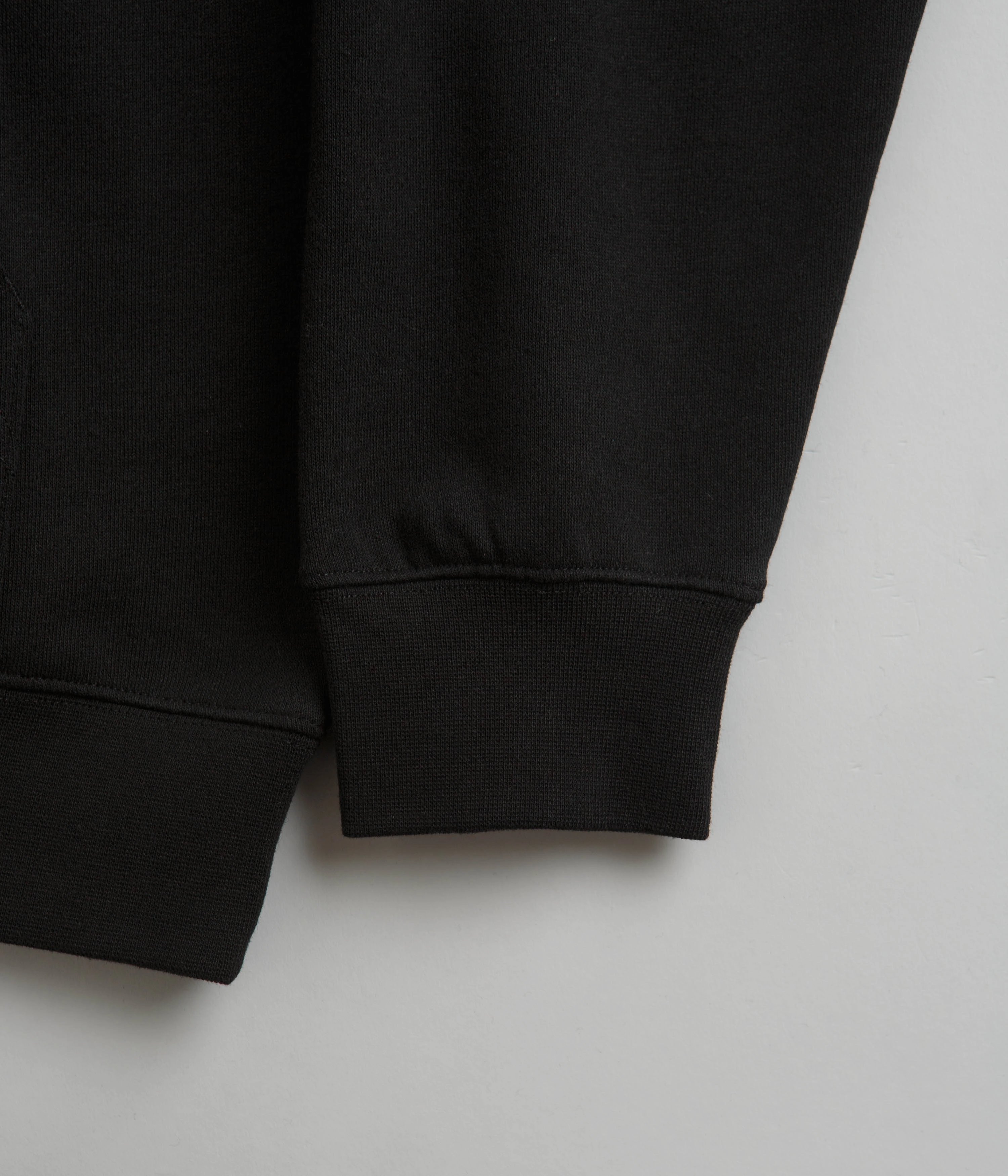 snow holiday Stretchable Cuffs HUF Set Hoodie - Black