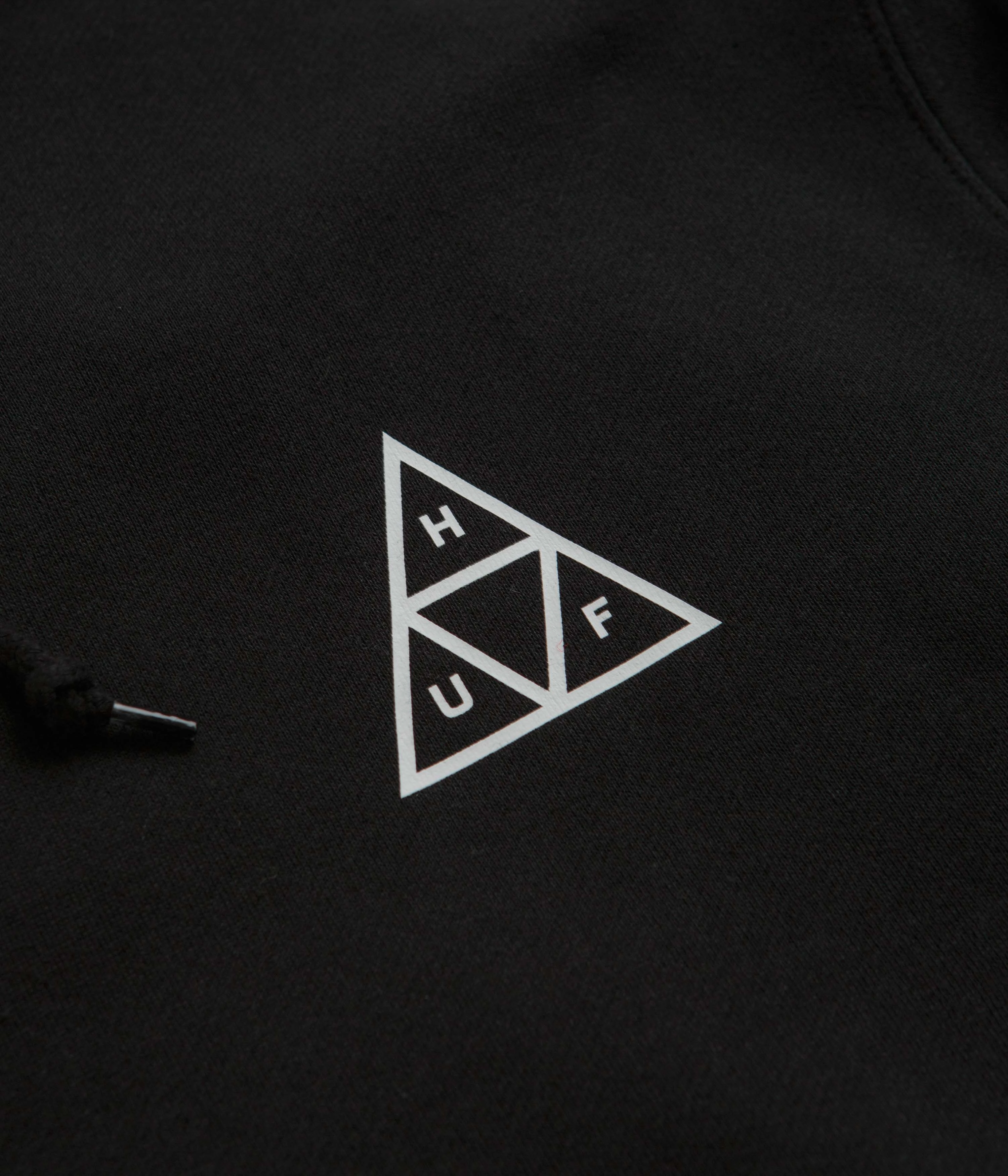 HUF Set Hoodie - Black Surfing wear