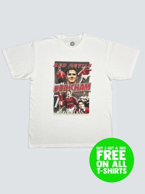 MANCHESTER UNITED BECKHAM BOOTLEG TEE Simple Comfort Wear