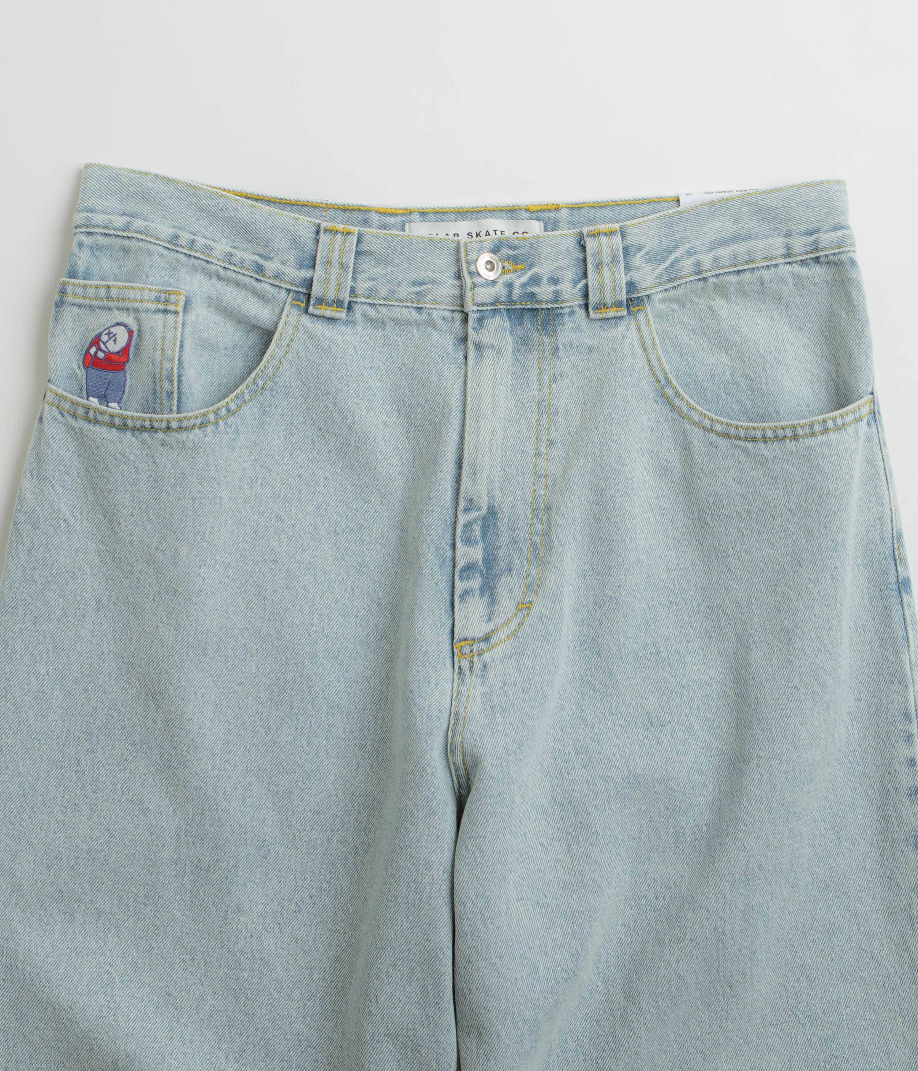 Polar Big Boy Jeans - Light Blue / OG Logo Workwear Ready