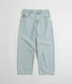 Polar Big Boy Jeans - Light Blue / OG Logo Versatile Relaxed Style