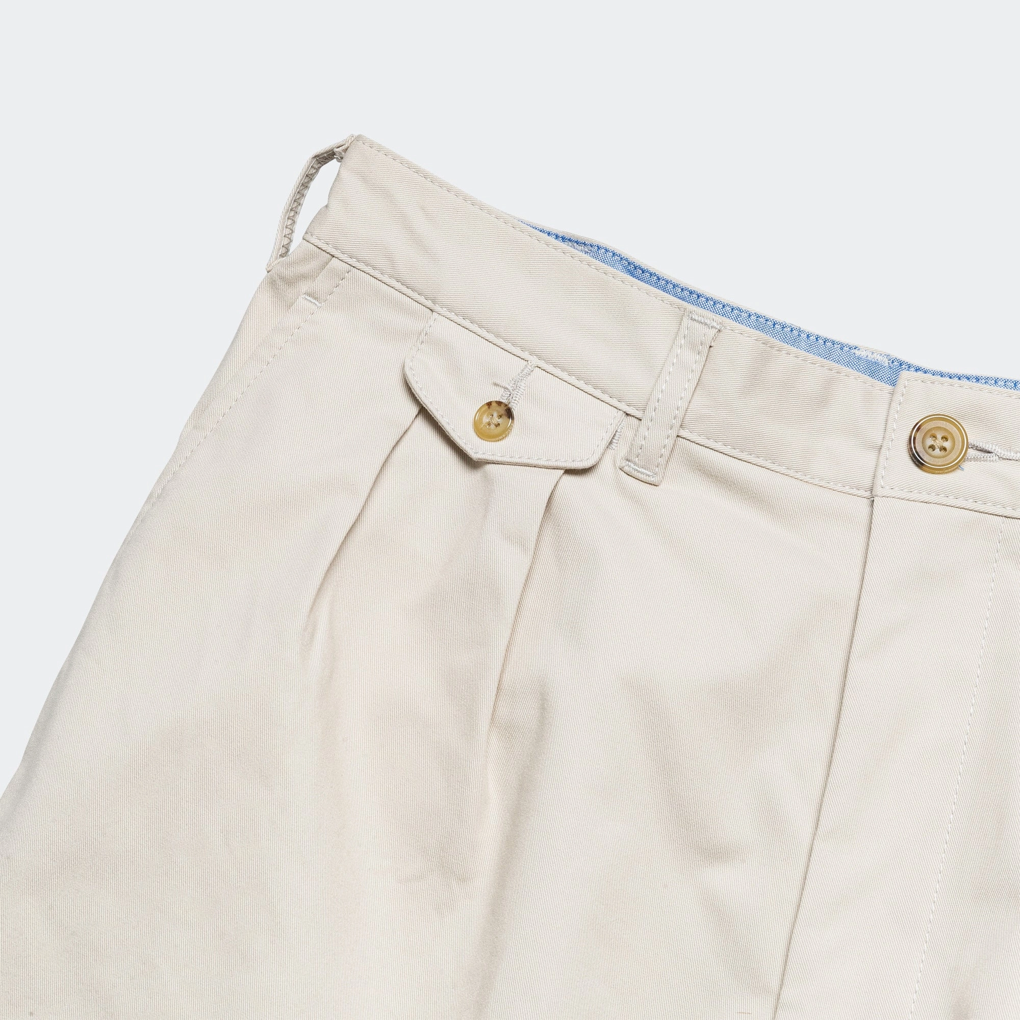 Anti Static Finish Comfy Essentials Wear 2 Pleats Trousers Twill - Cement