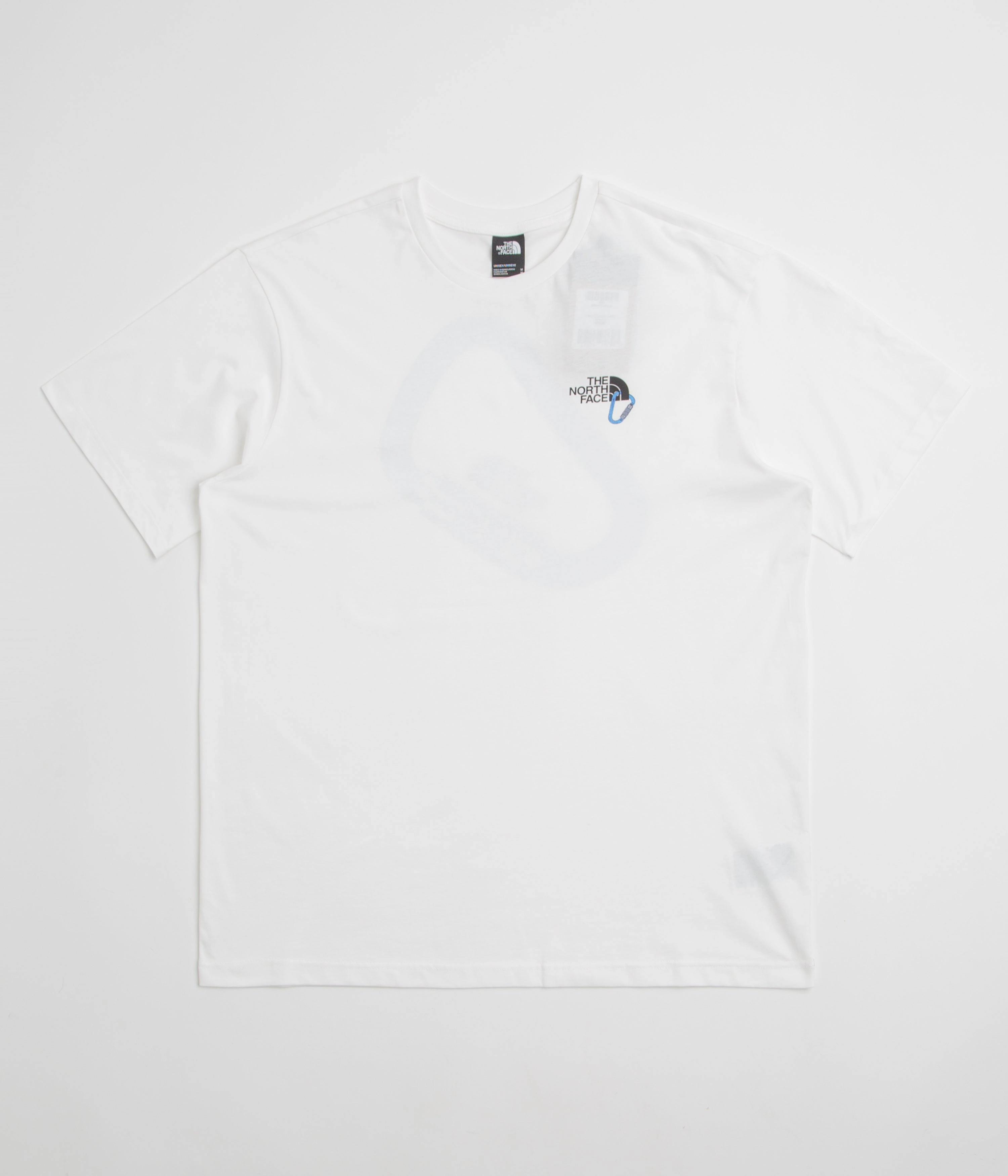 Easy-to-Match The North Face Explore Carabiner Relaxed T-Shirt - TNF White