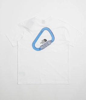 elastic waistband Basic Piece The North Face Explore Carabiner Relaxed T-Shirt - TNF White