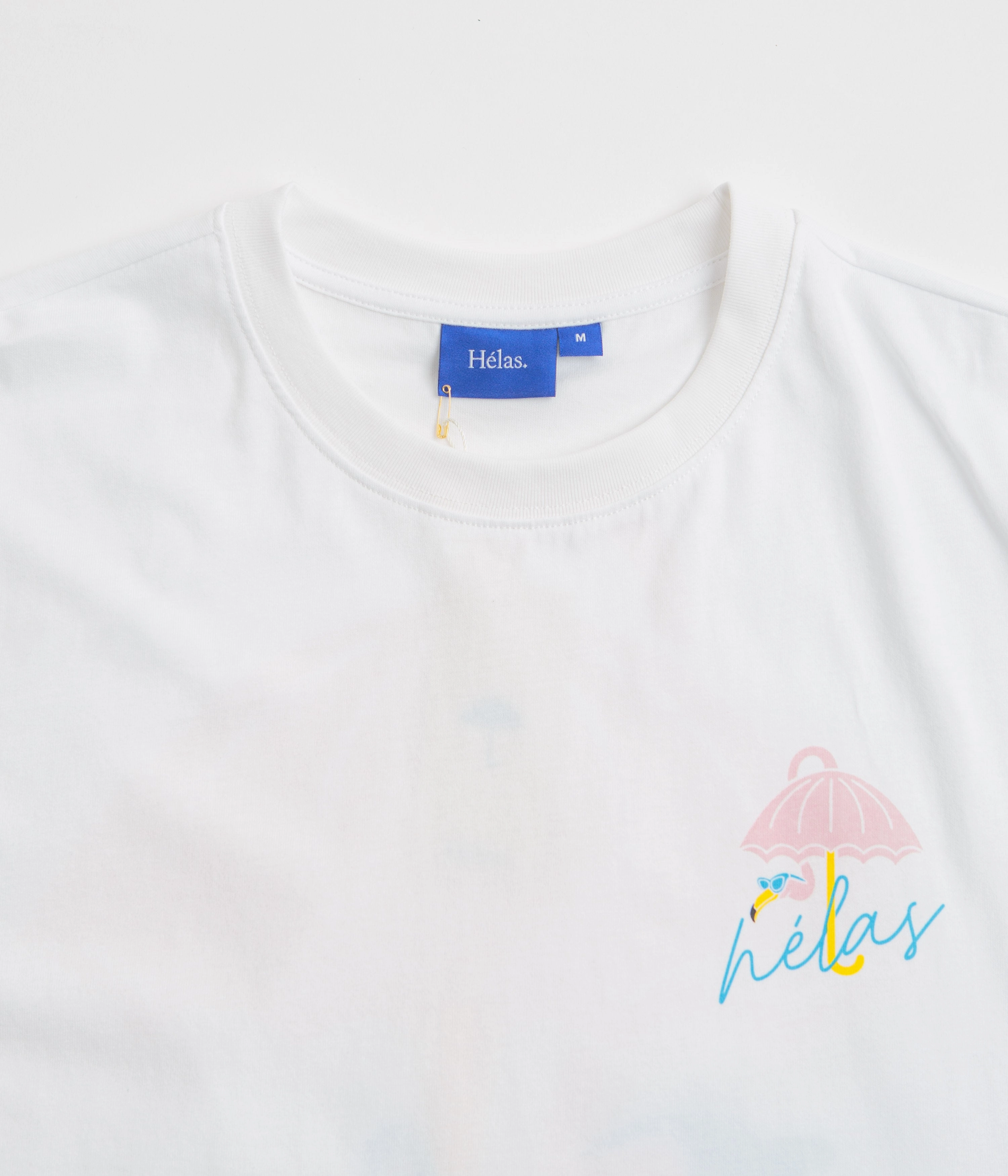 Lightweight Shirt Helas Flamingo T-Shirt - White