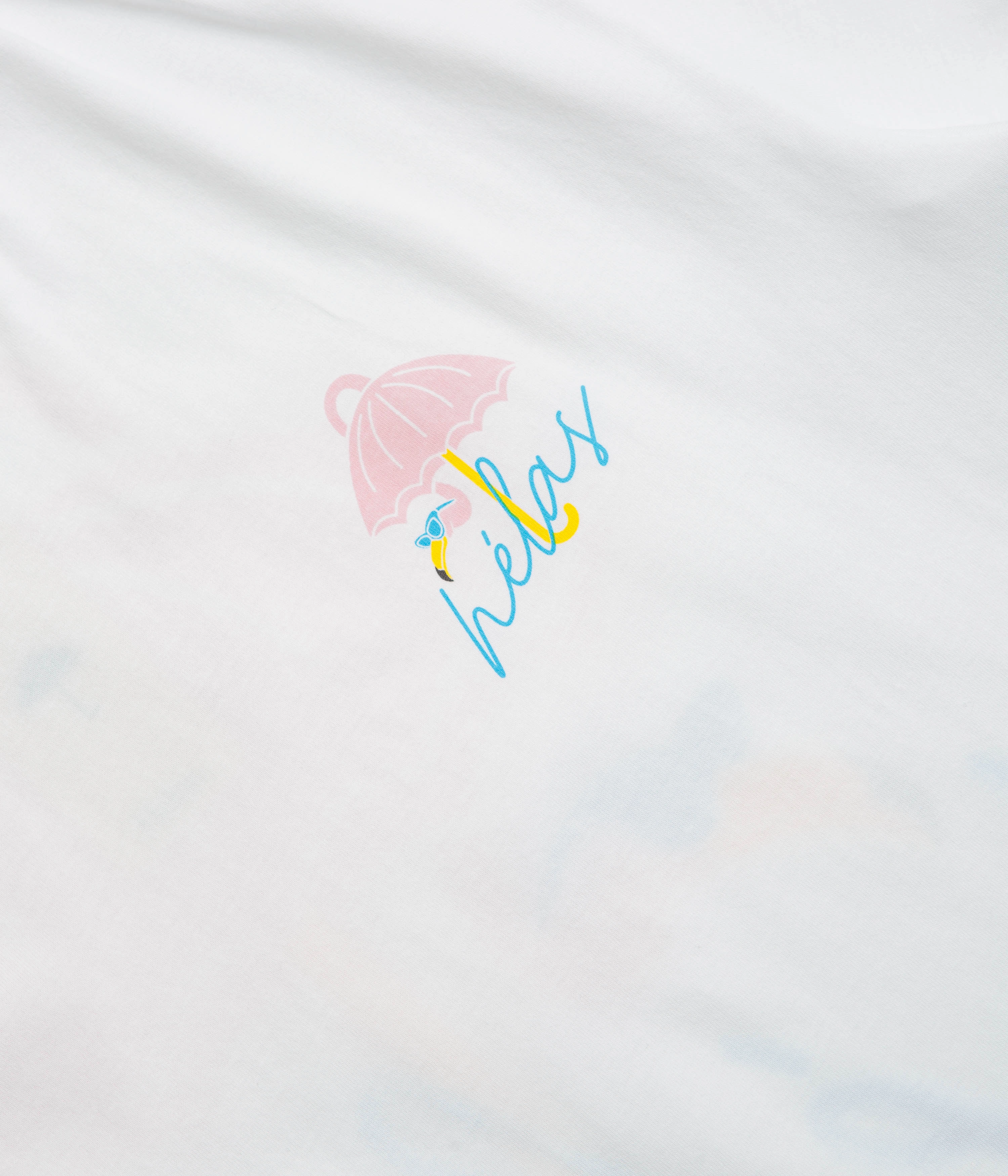 Trendy Wear Helas Flamingo T-Shirt - White