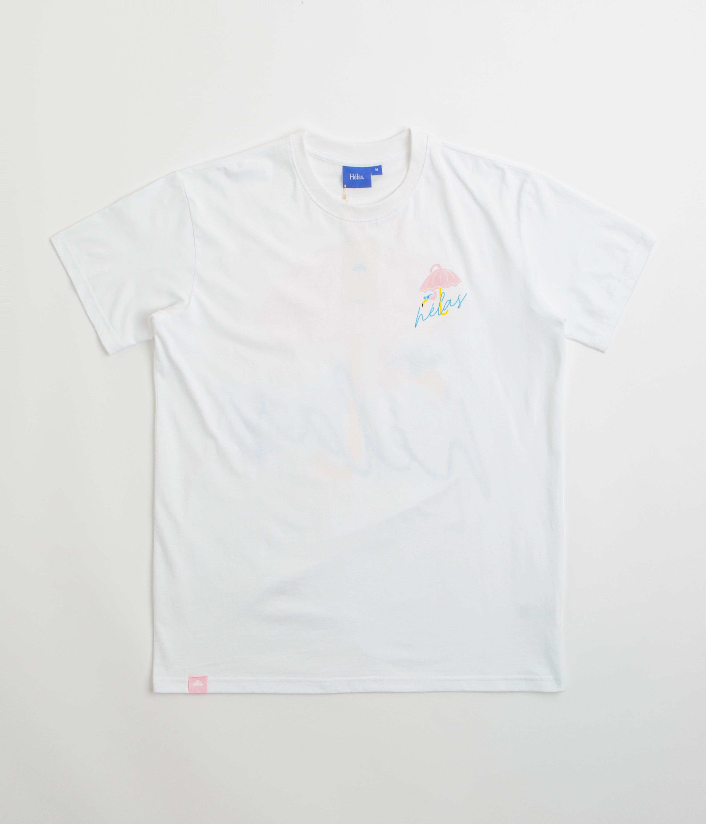 Helas Flamingo T-Shirt - White simple design