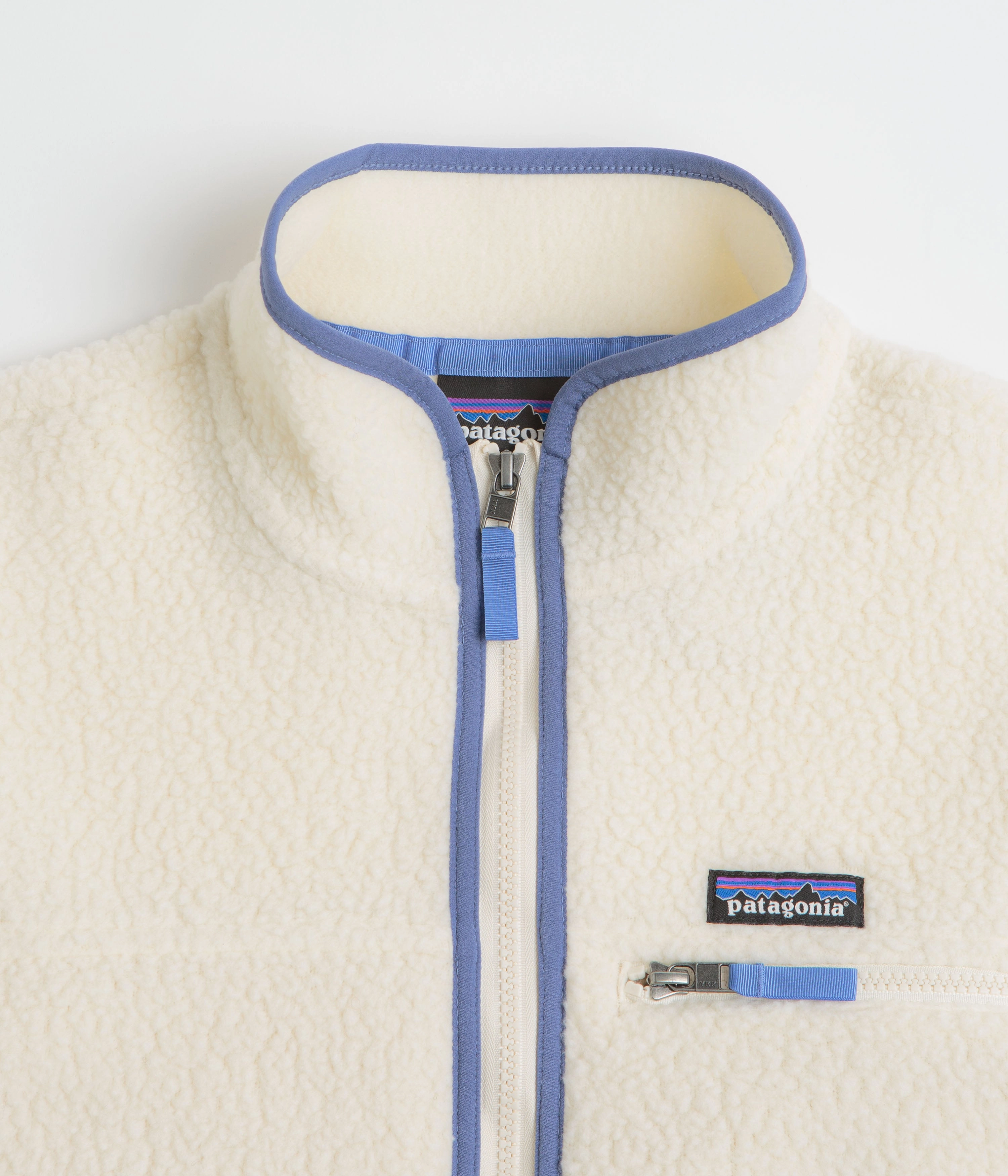 City Walk Patagonia Womens Retro Pile Fleece Jacket - Natural