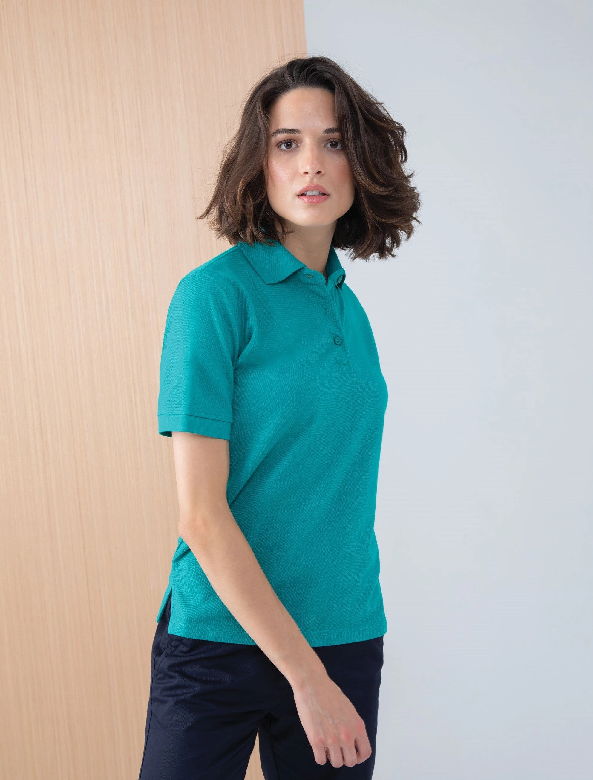 Casual Vibe Ladies 65/35 Polo Shirt | BLACK