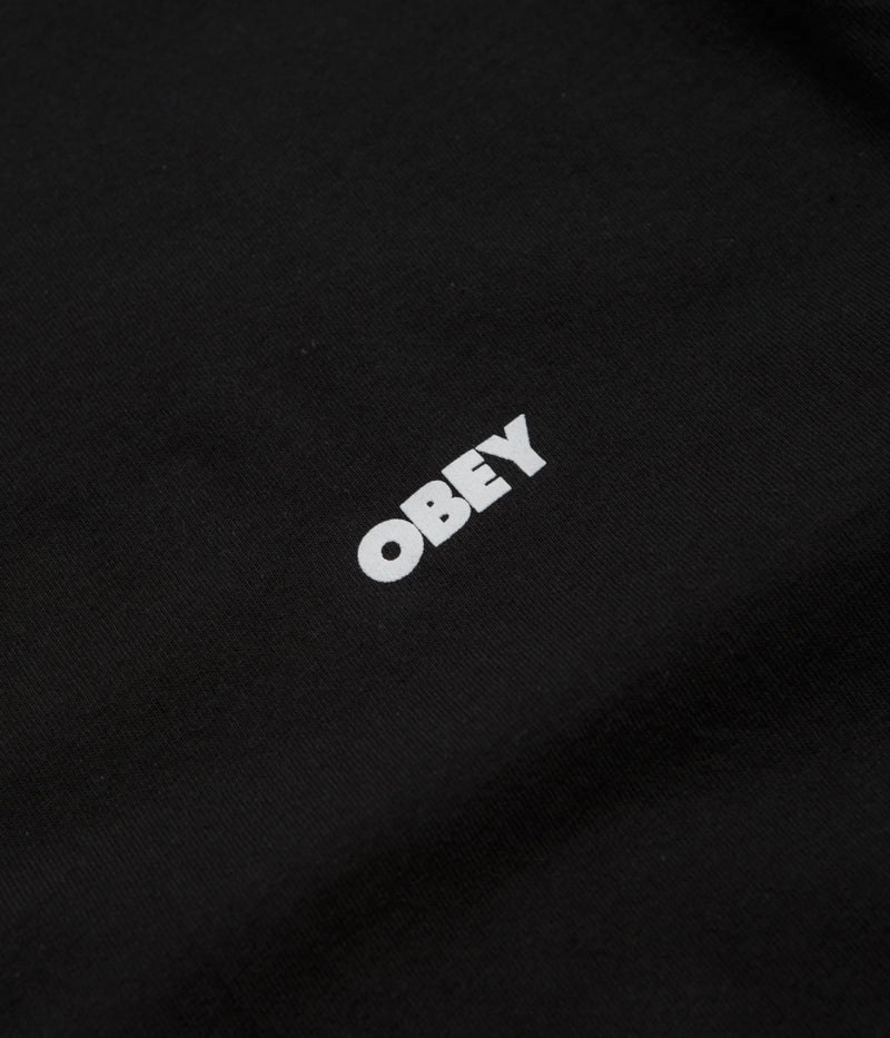 Obey Bold Eye T-Shirt - Black All-Day Comfort Wear Travel Comfort