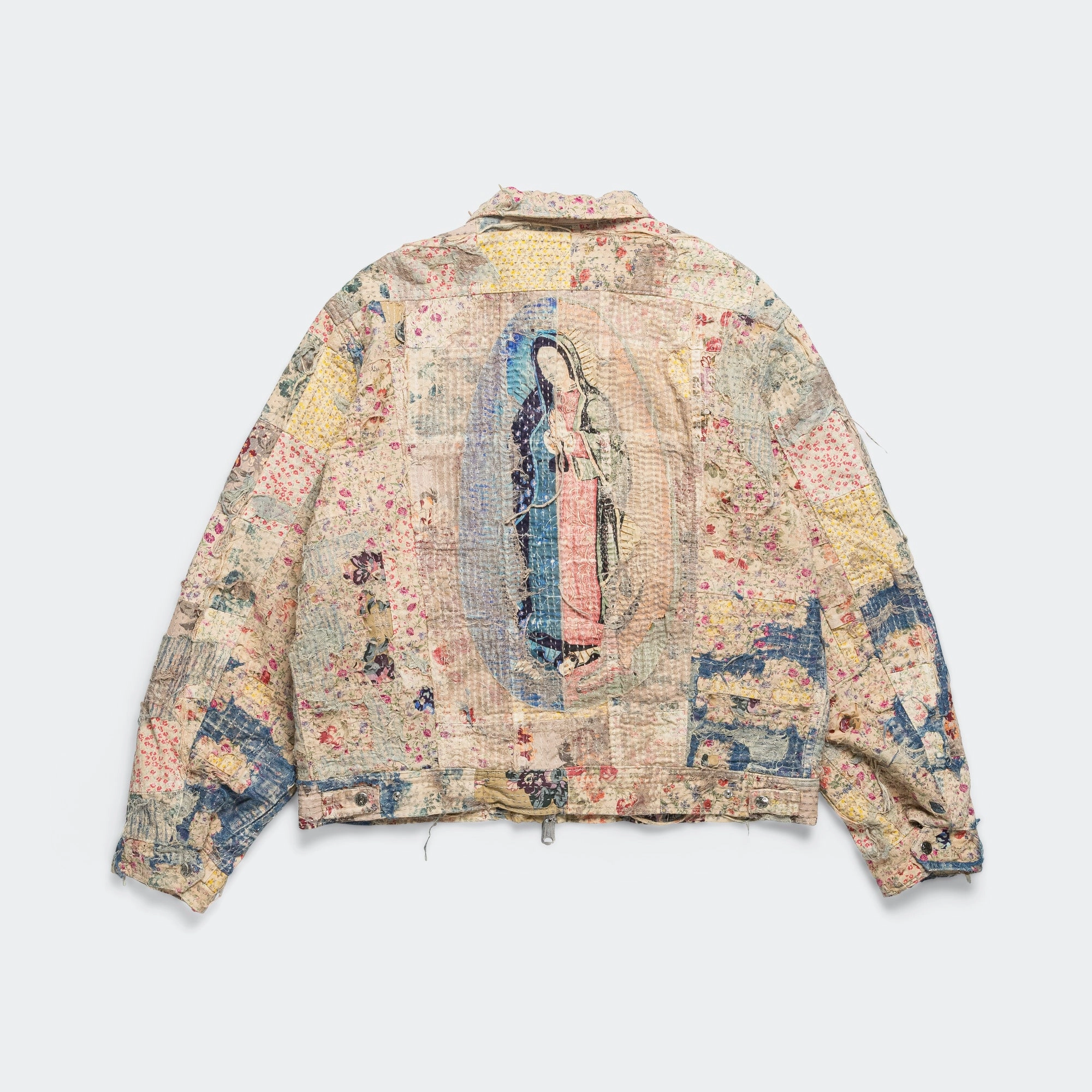 Champetre BORO ZIP UP Blouson (VIRGIN MARY) - GrayBeige Functional Piece