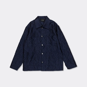 Italian Wrinkle Chore Coat - Navy Winter Layers