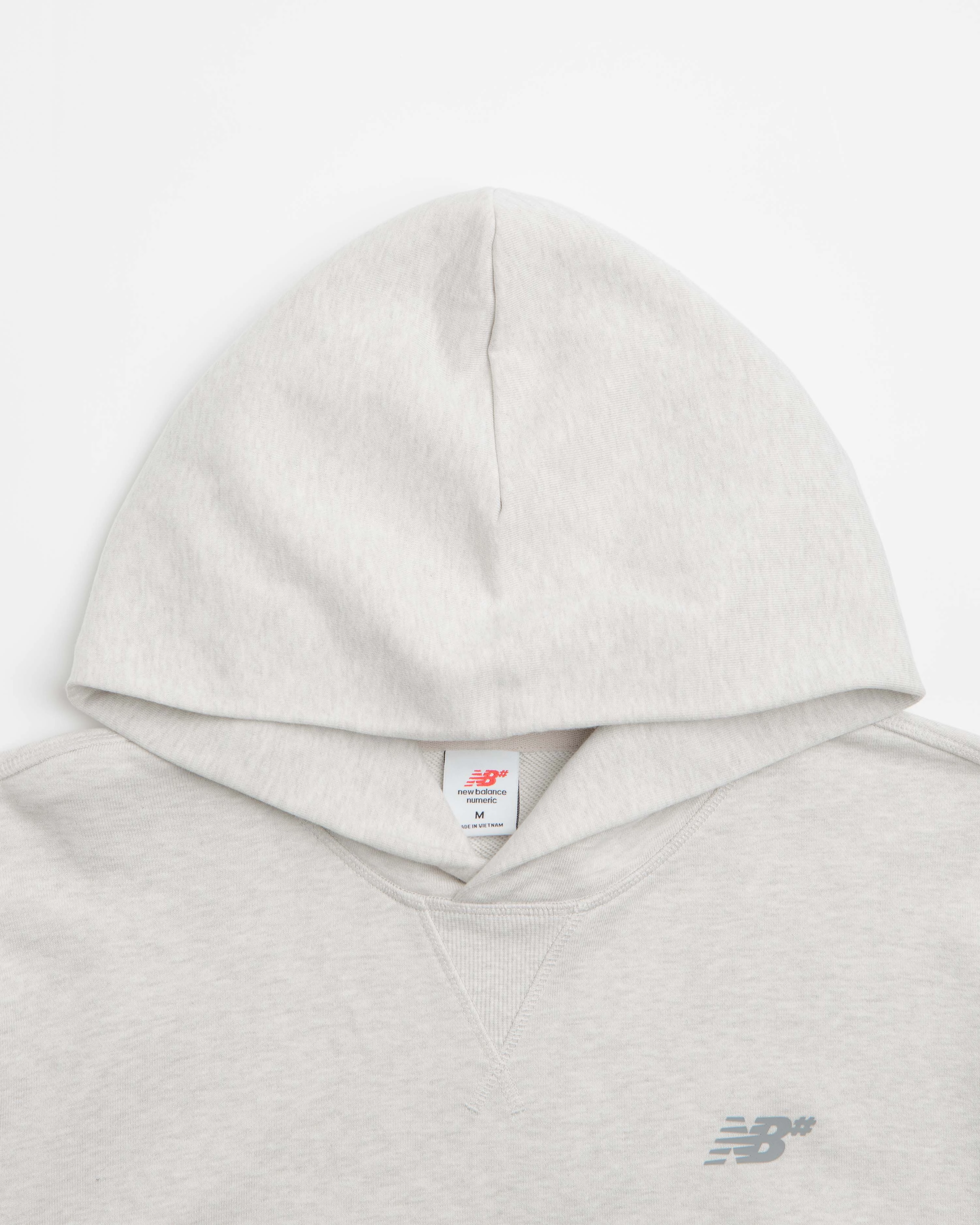 New Balance Numeric French Terry Hoodie - Oatmeal Heather Whale like senior option