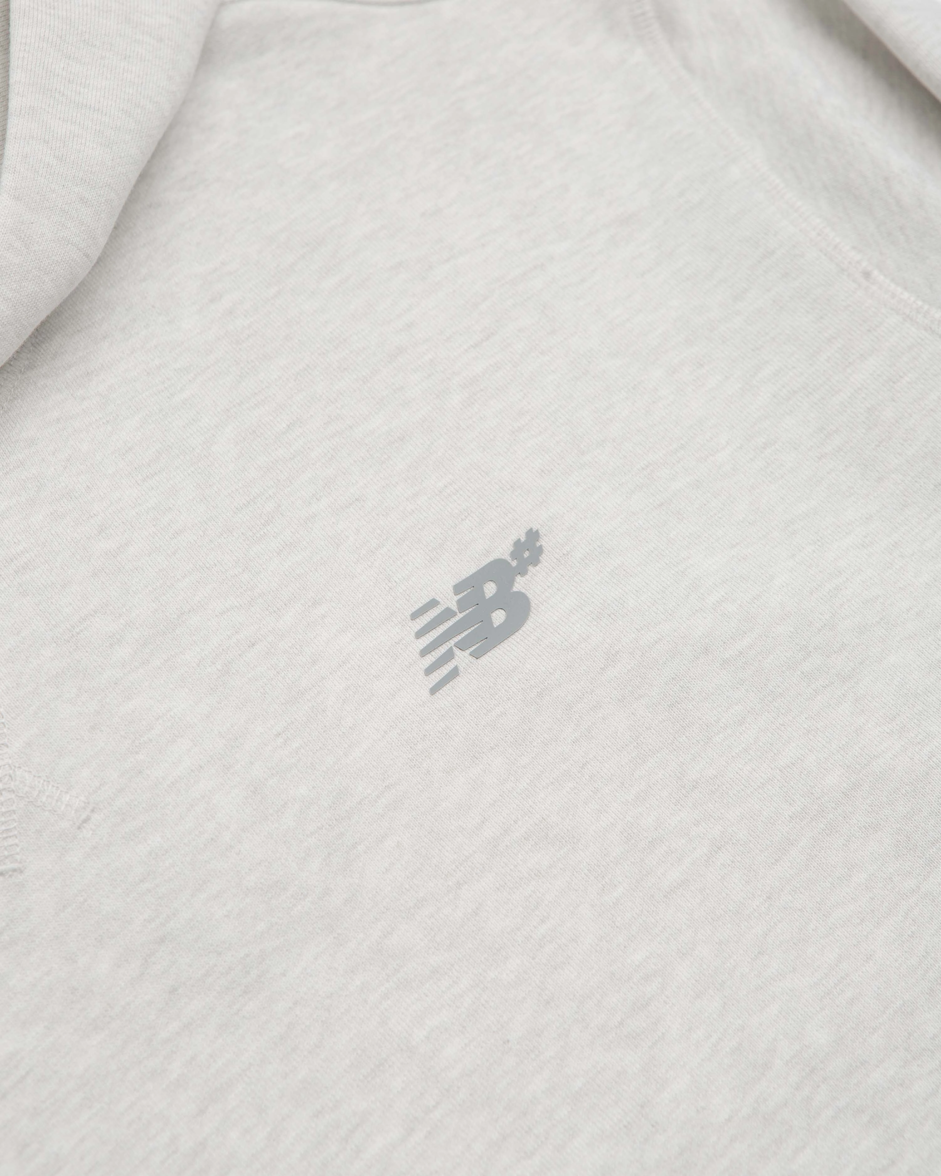 New Balance Numeric French Terry Hoodie - Oatmeal Heather African style