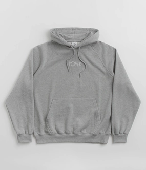 Quilted Panels Lightweight Warmth Polar Default Hoodie - Heather Grey