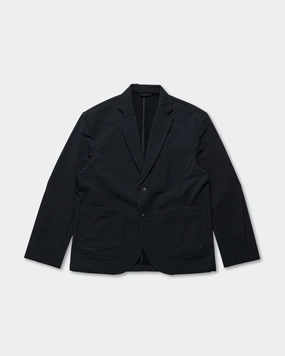 Crisp Weather Fit Single Jacket - Black