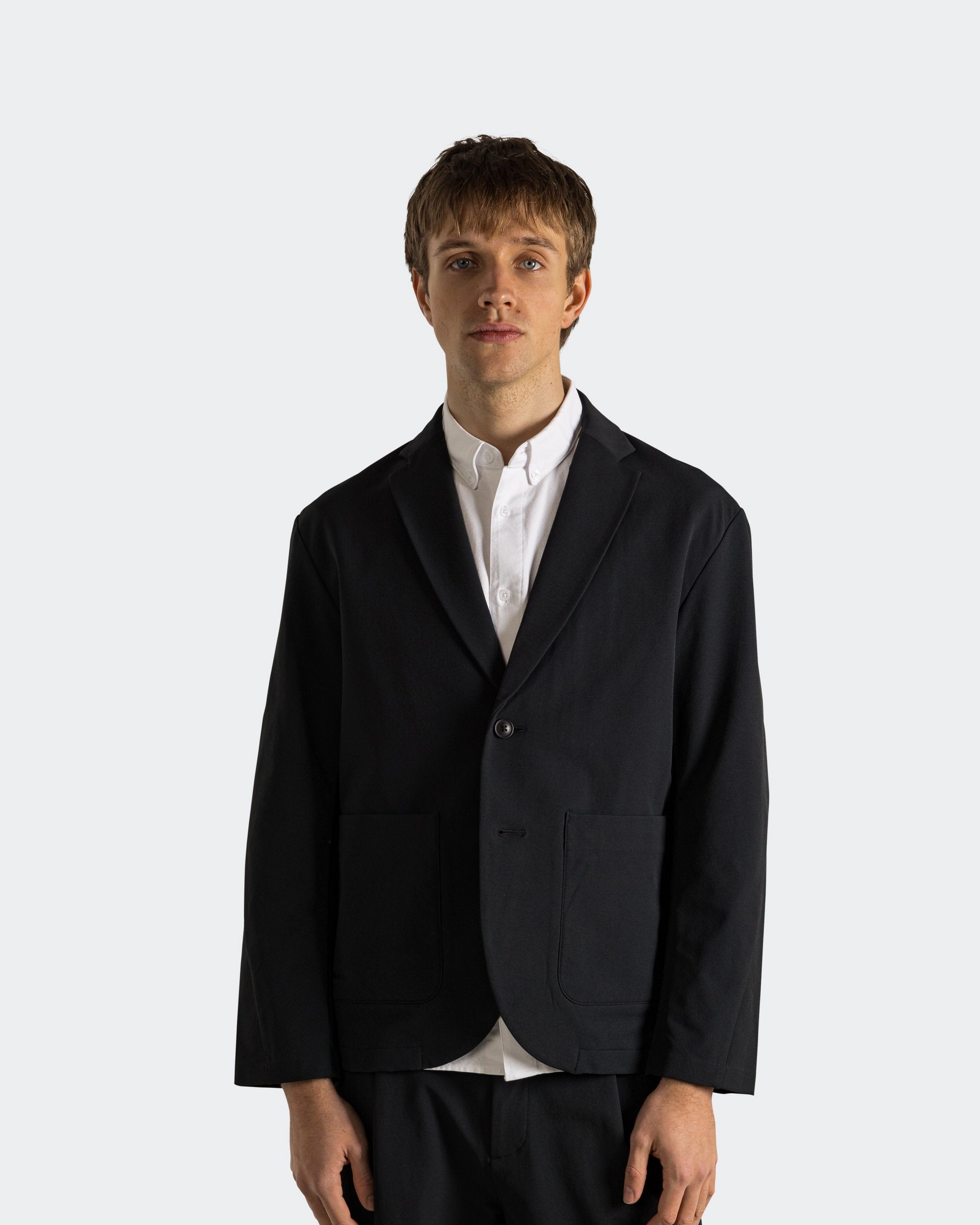 Single Jacket - Black Multi Purpose Layer QuickDryMaterial