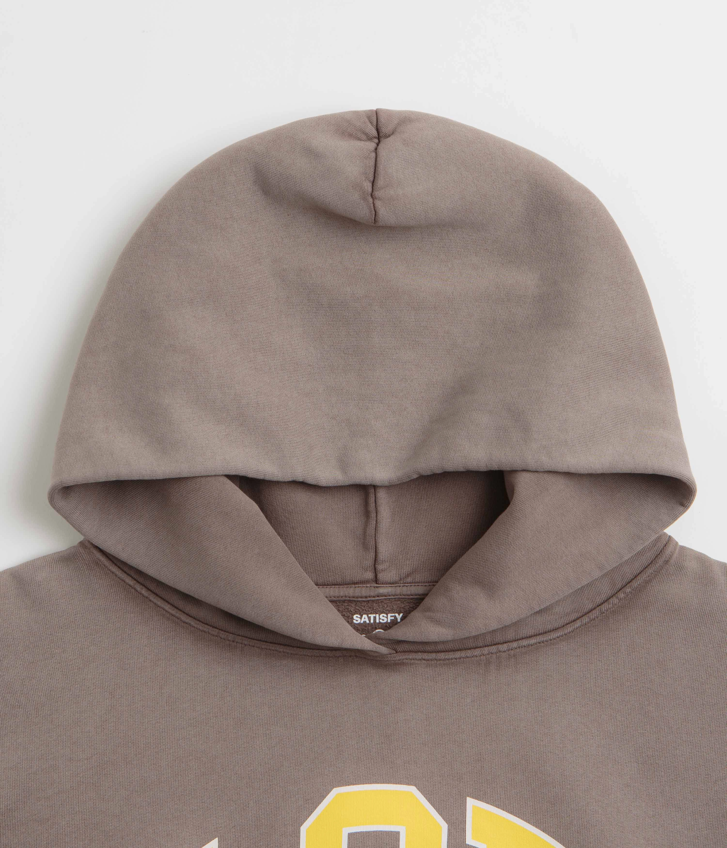 tall clothing Breathable mesh lining Satisfy SoftCell Hoodie - Aged Falcon