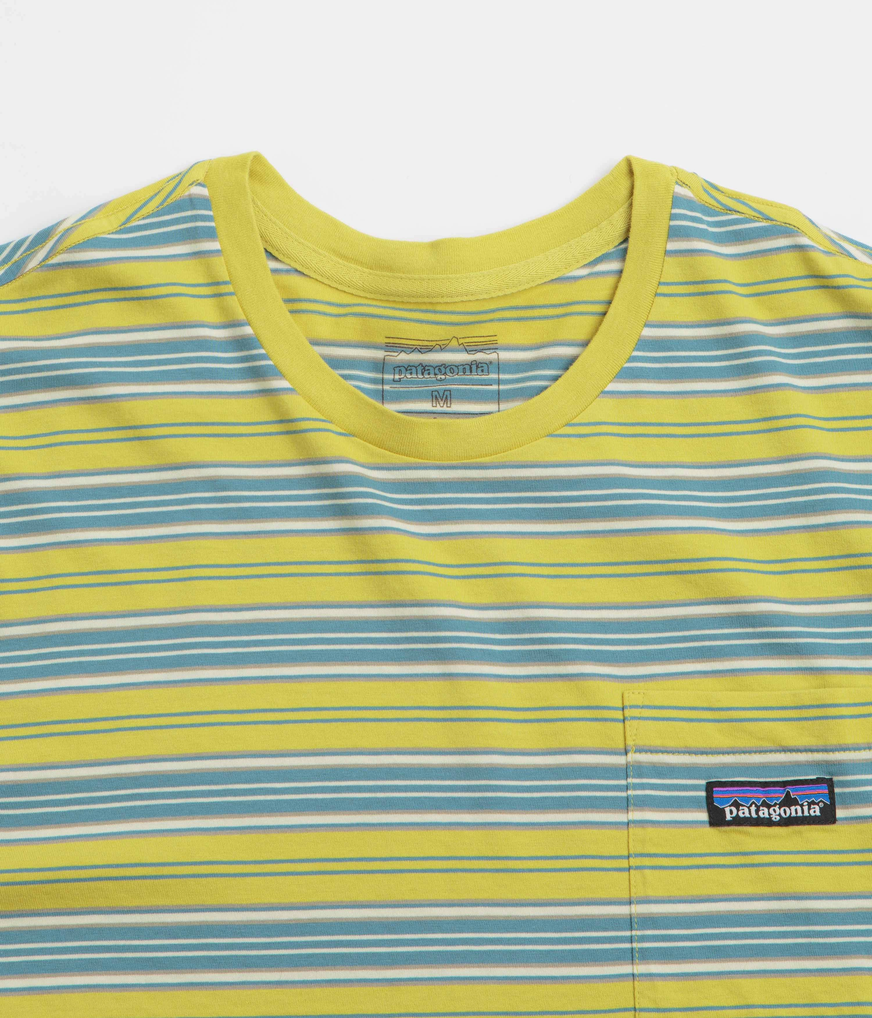 Essential Look Elderly Comfort Patagonia Daily Pocket T-Shirt - Summer Camp: Bundle Green