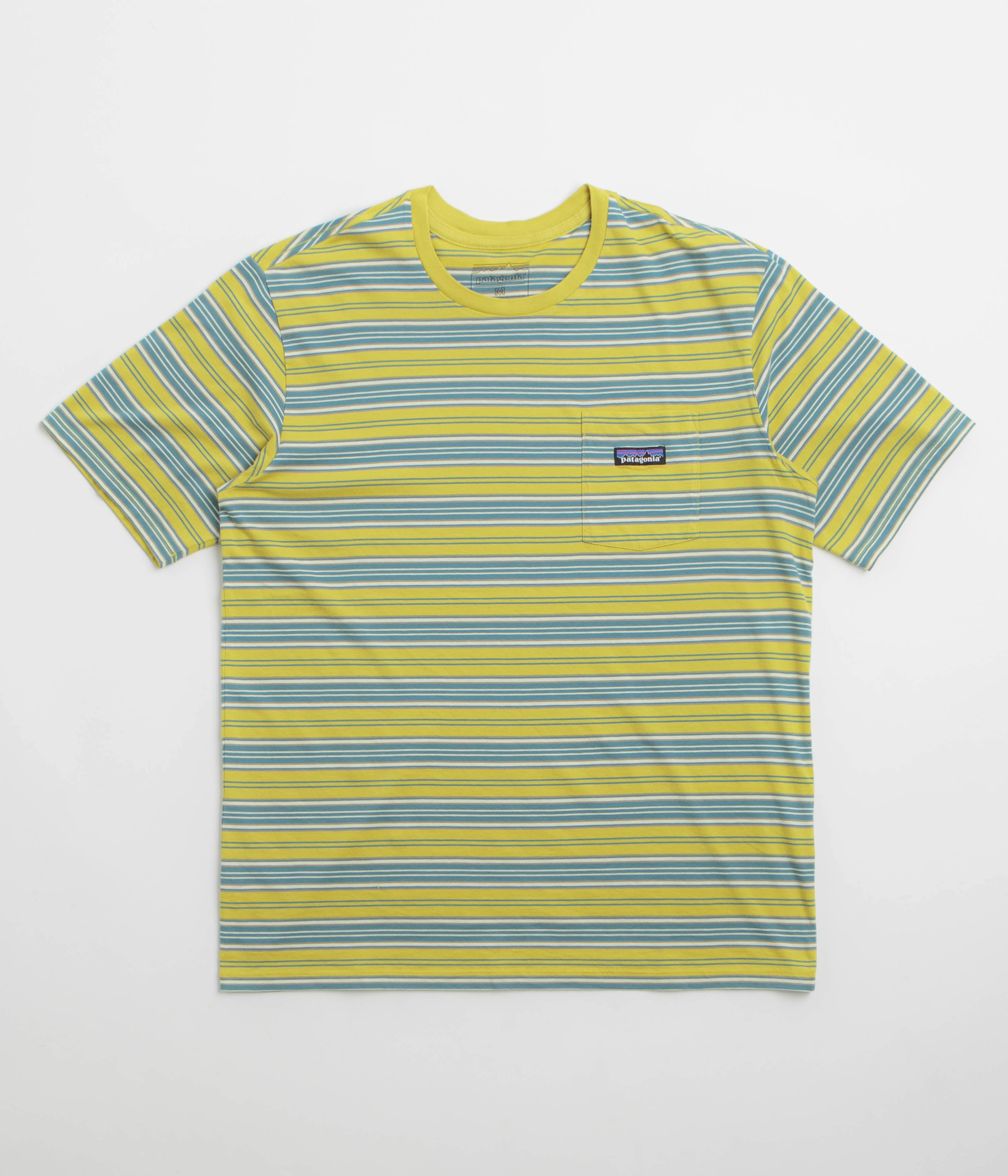 Patagonia Daily Pocket T-Shirt - Summer Camp: Bundle Green HighThreadCount Fun Prints