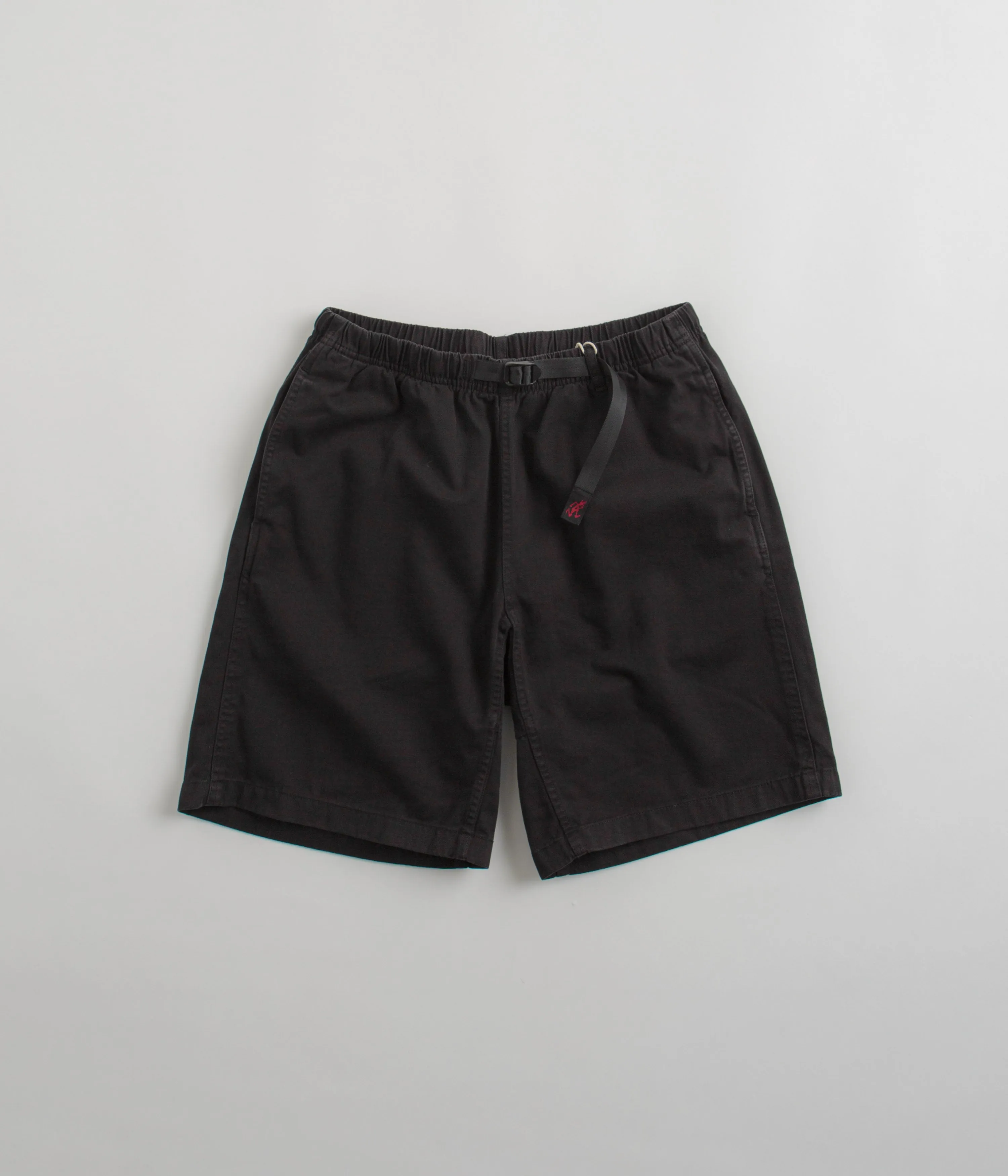 Rough texture Noise Free Operation Design Gramicci G-Shorts - Black