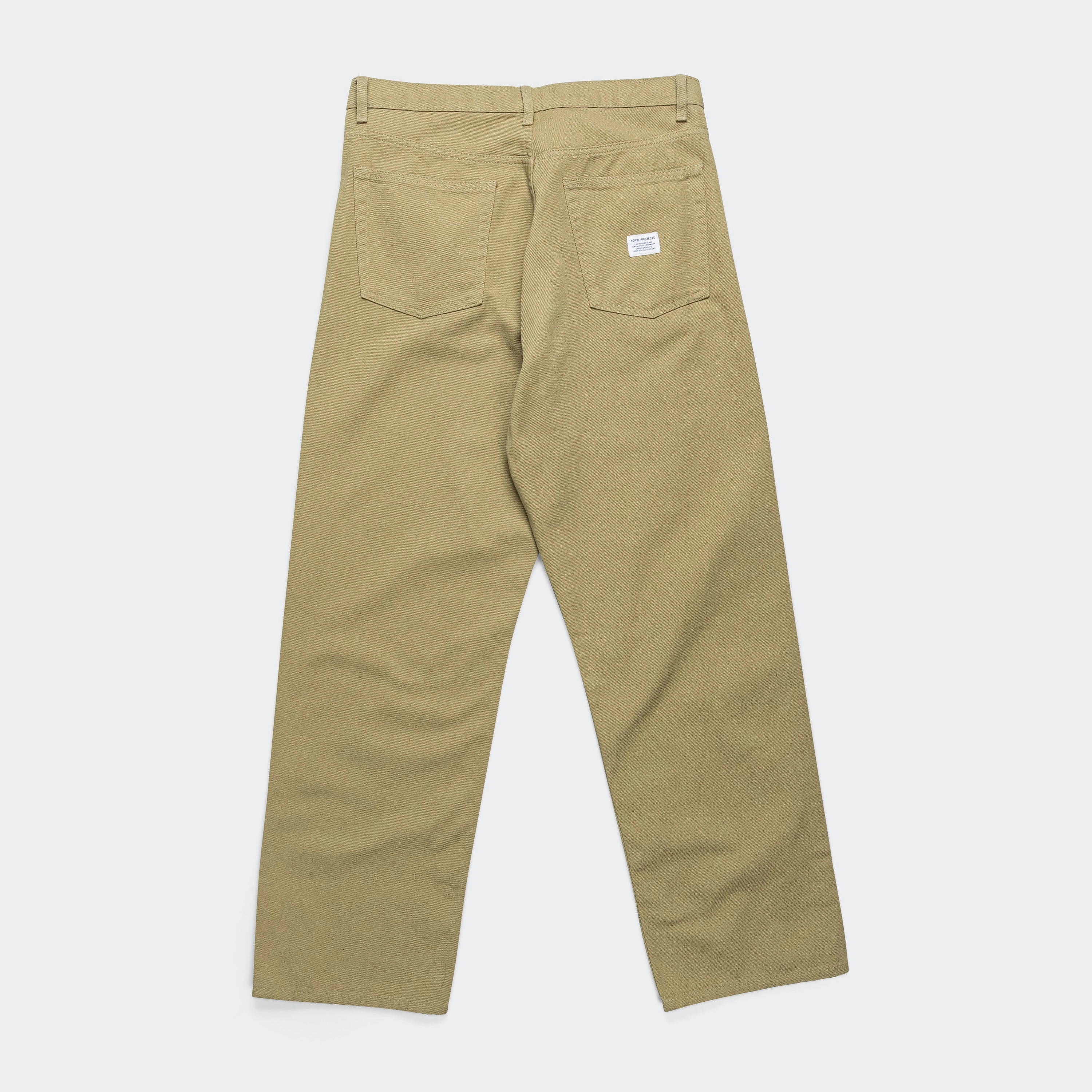 Durable Twill Layered Protection Mogens Relaxed 5 Pocket Heavy Twill - Moss Green