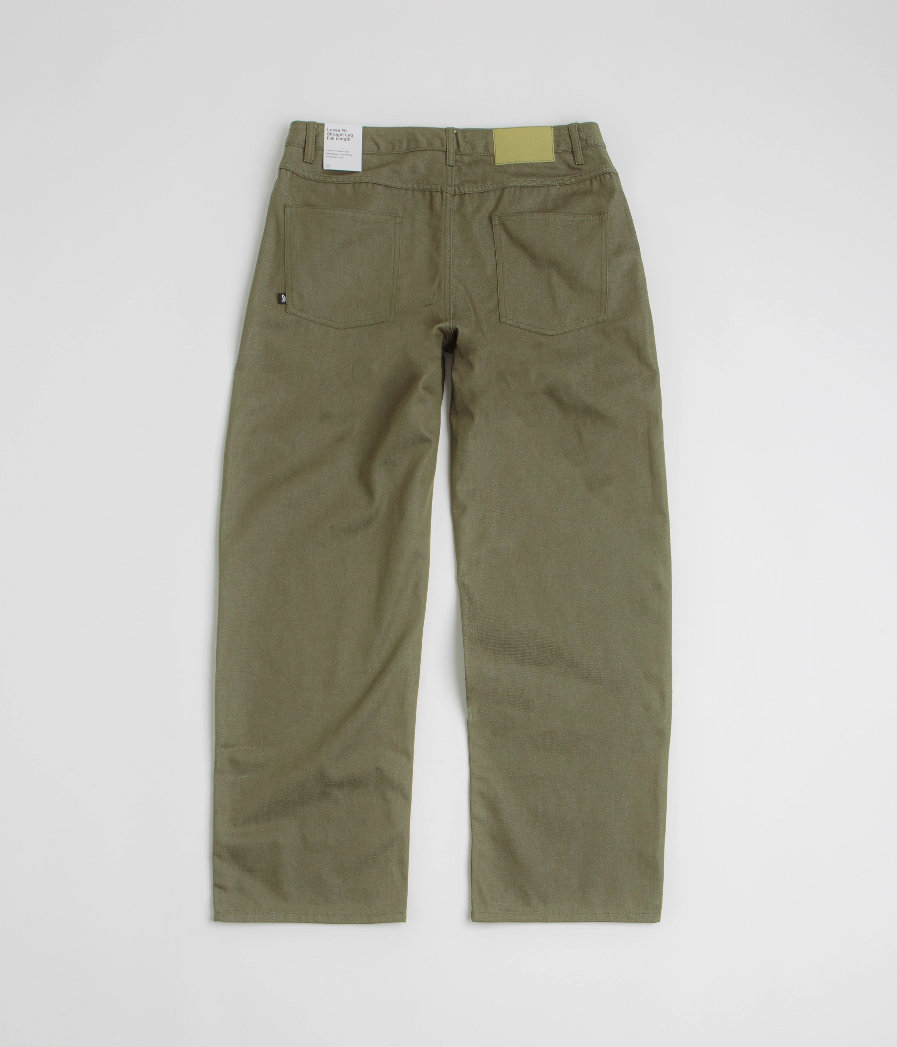 Layering Piece Nike SB Loose Denim Pants - Medium Olive