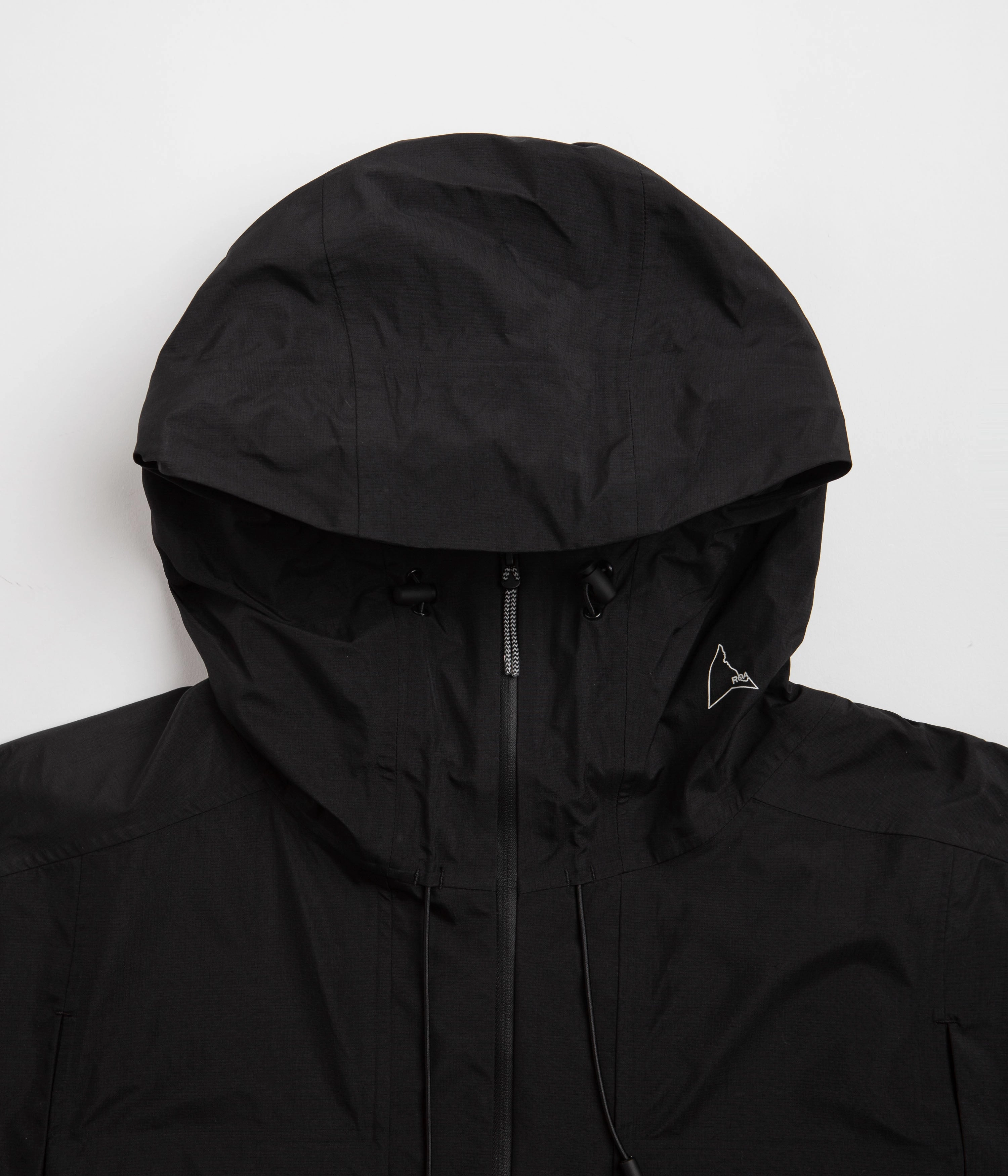 ROA Hardshell Jacket - Black Quilted Stitching