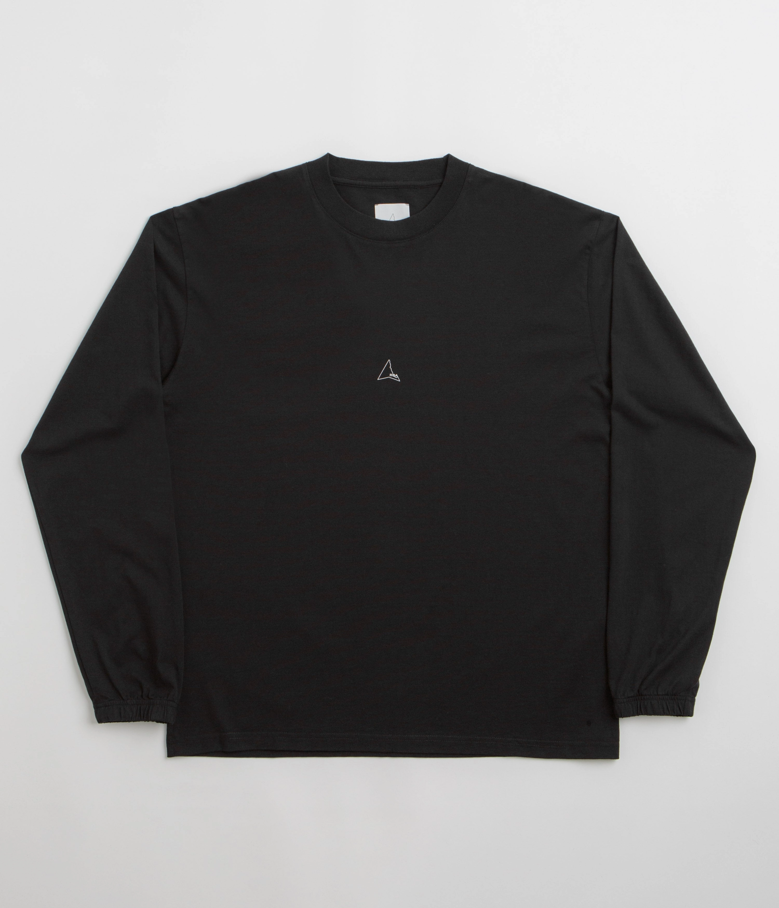 Cozy Wardrobe ROA Logo Long Sleeve T-Shirt - Black
