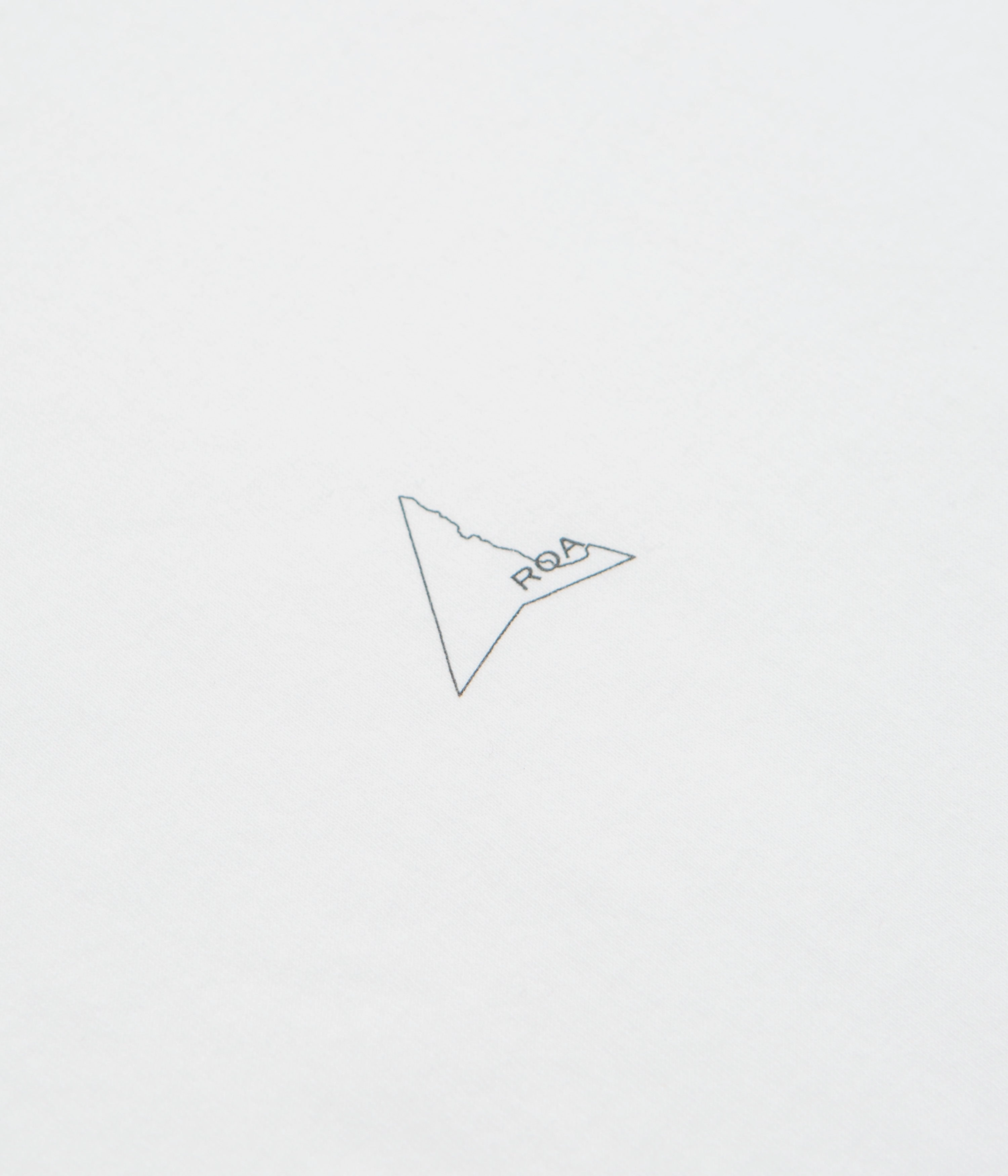 ROA Logo T-Shirt - White Versatile Outfit Timeless Layering