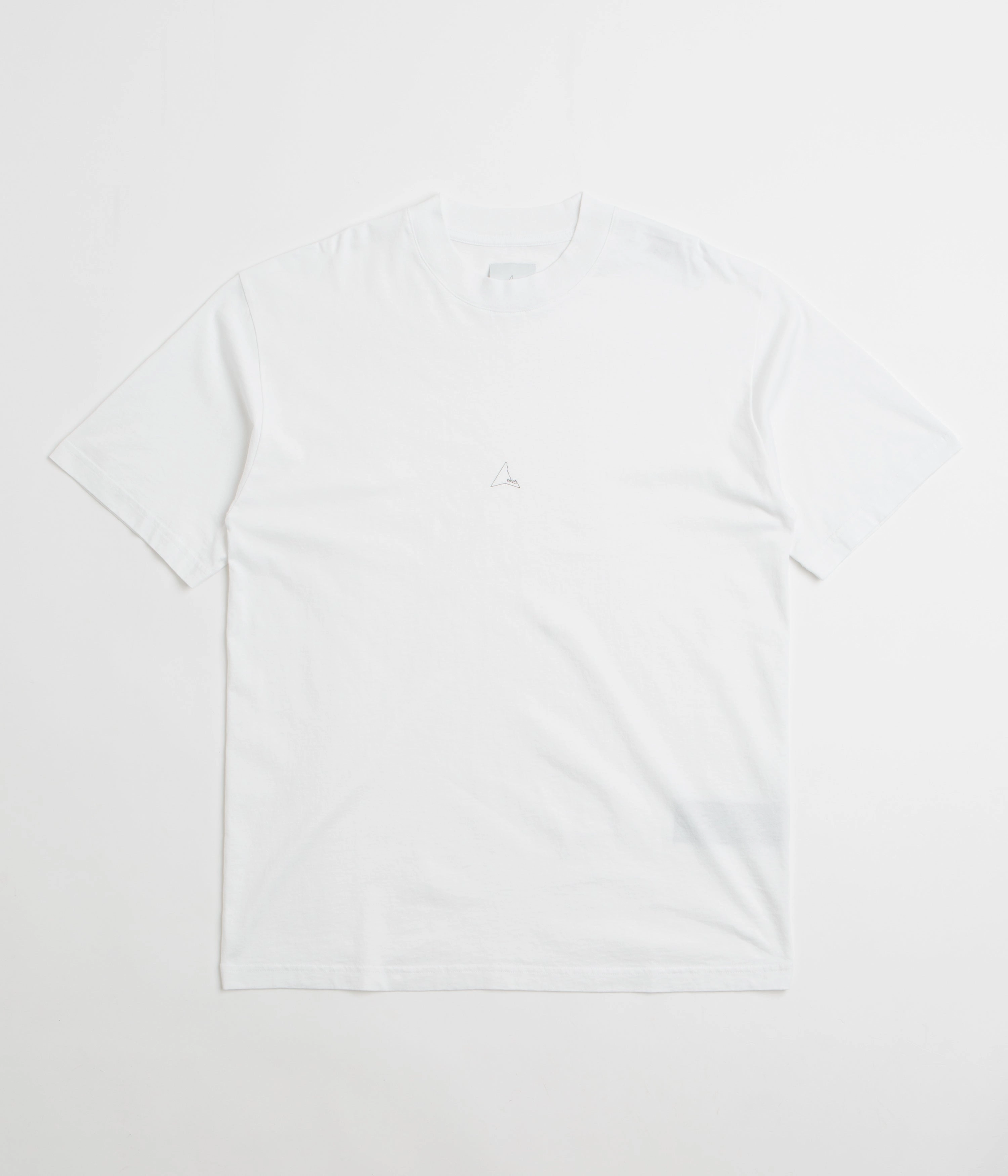 ROA Logo T-Shirt - White Outdoor Style