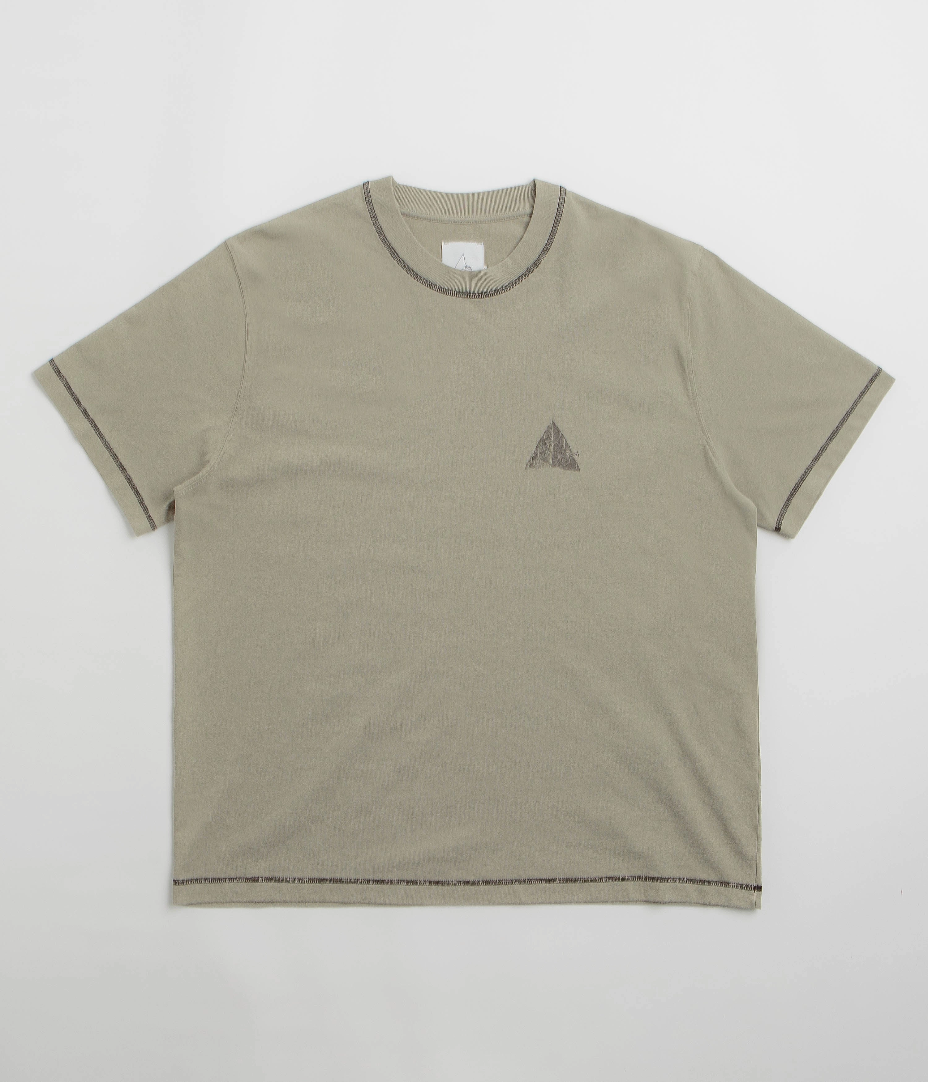 ROA Neolith Stitch T-Shirt - Pale Green All-Day Wear Casual Chic Wear