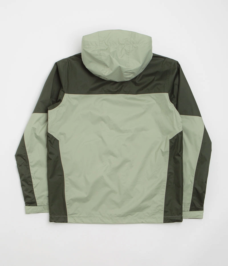 Hiking Style Columbia Inner Limits III Jacket - Safari / Greenscape