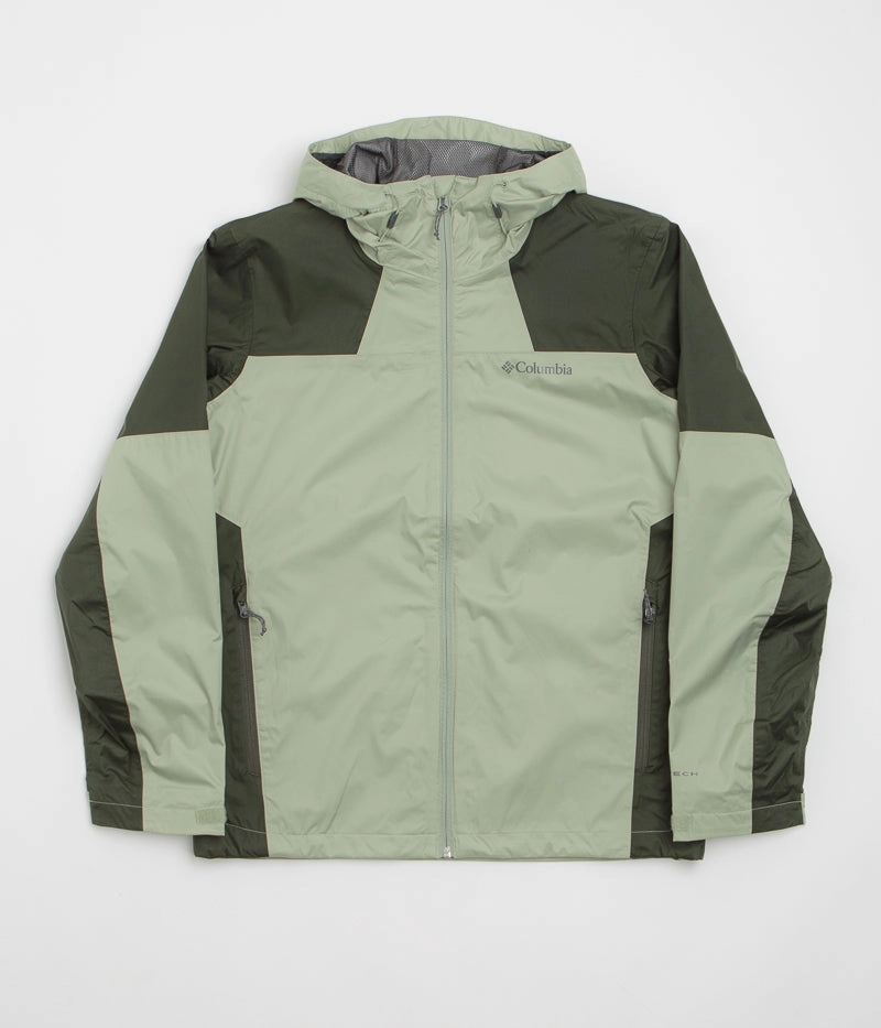 Insulated Shield Columbia Inner Limits III Jacket - Safari / Greenscape