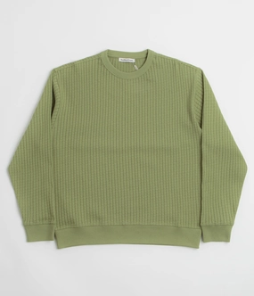 Urban Wear YMC Fauss Crewneck Sweatshirt - Green