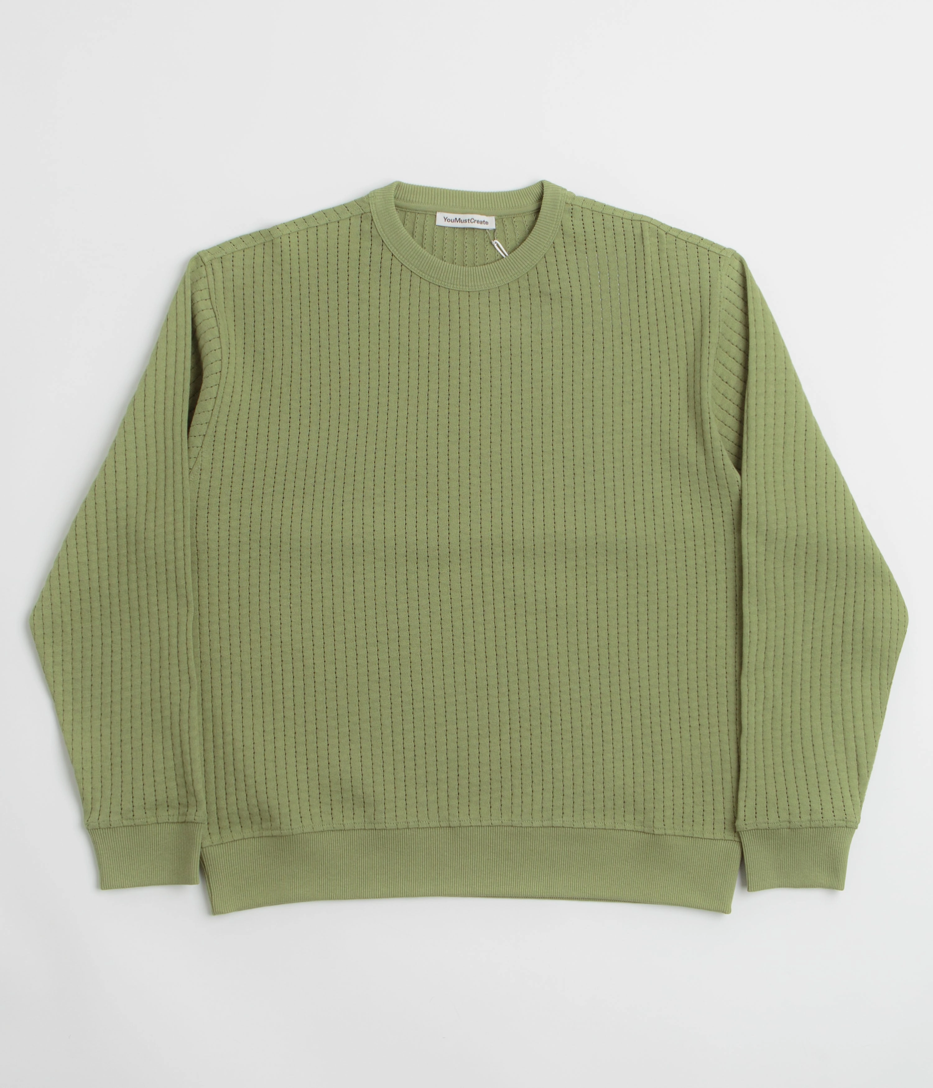 Urban Wear YMC Fauss Crewneck Sweatshirt - Green