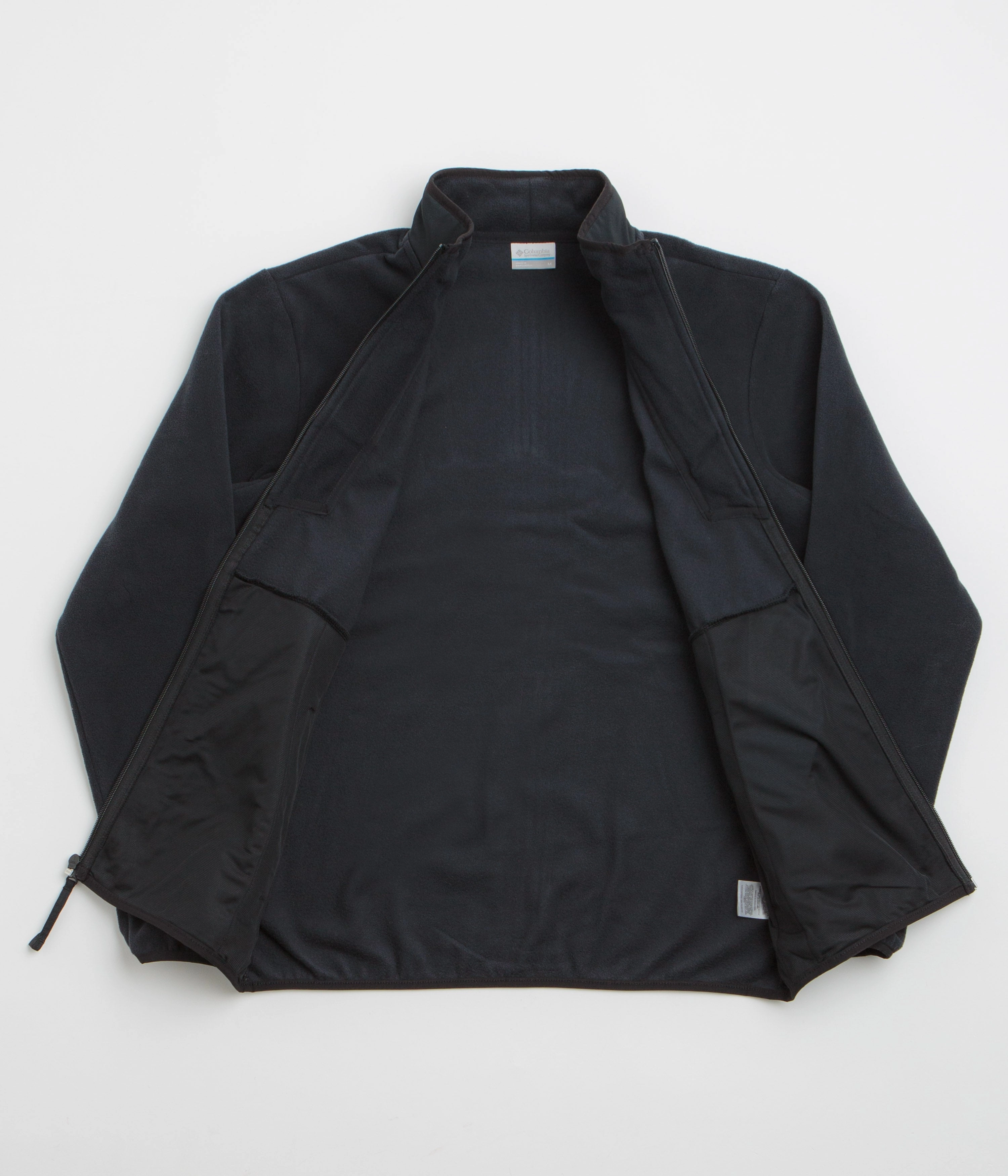 Columbia Sequoia Grove Full Zip Fleece - Black Relaxed Style Mountain use