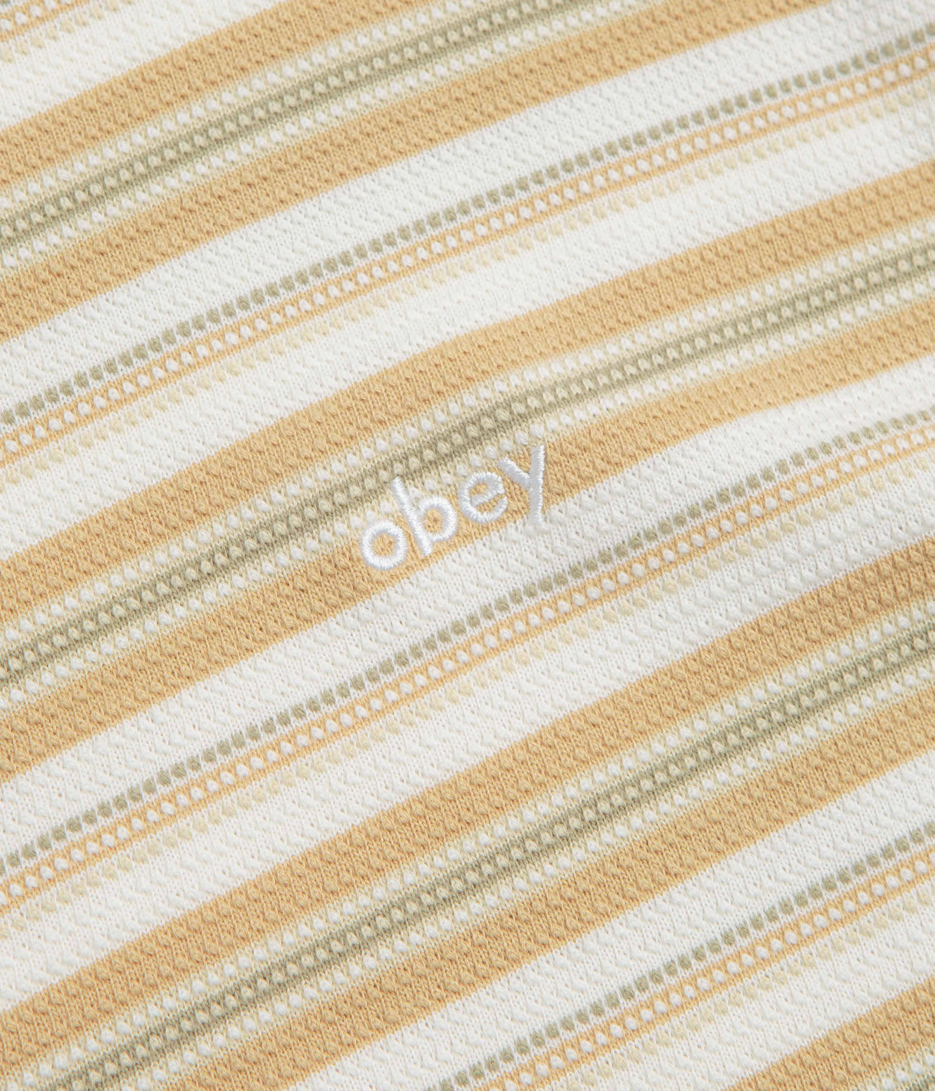 harmonious Sleek Layer Obey Kenny Relaxed T-Shirt - Unbleached Multi