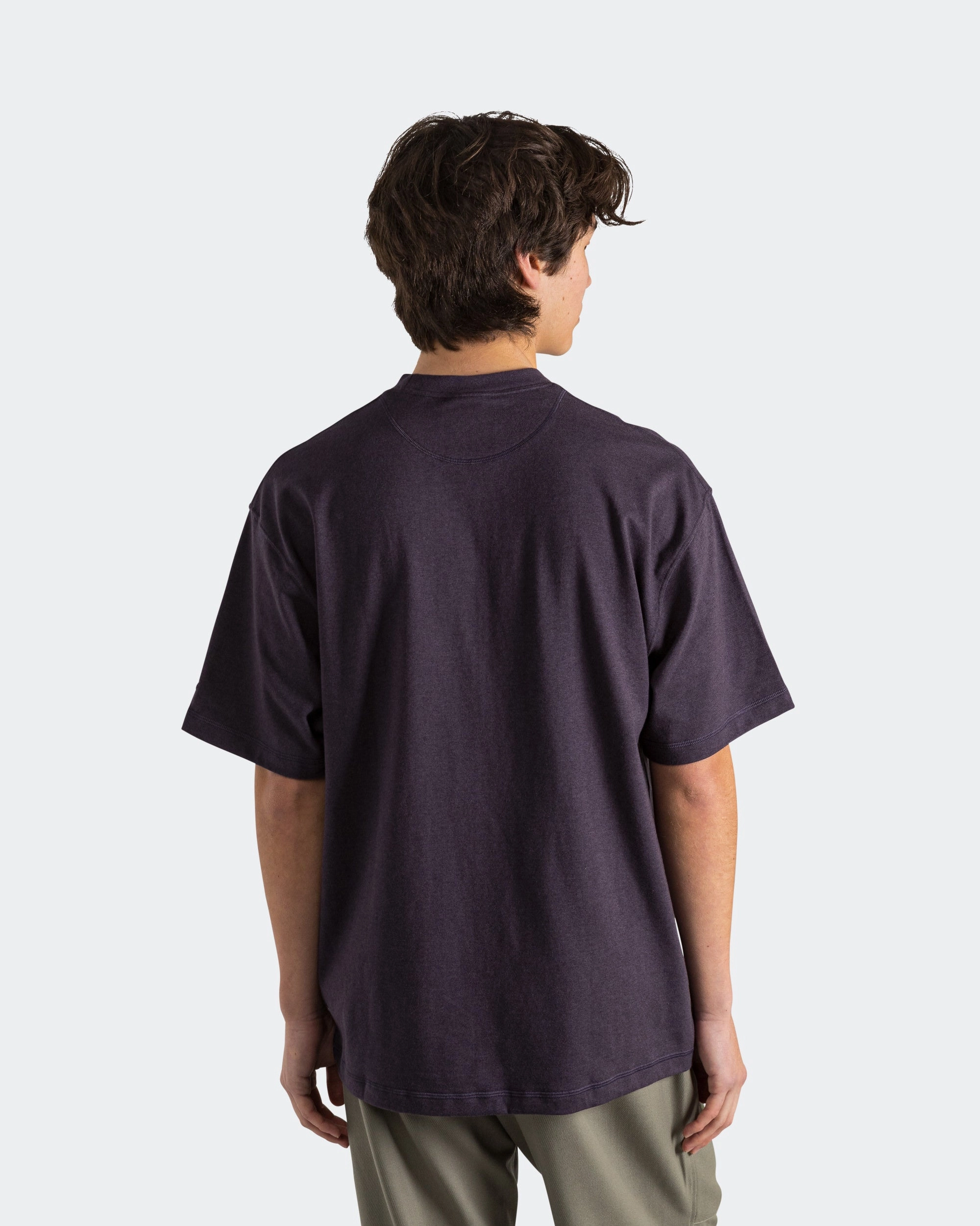 weekday wear Wool Classics SS Tee - Cave Purple