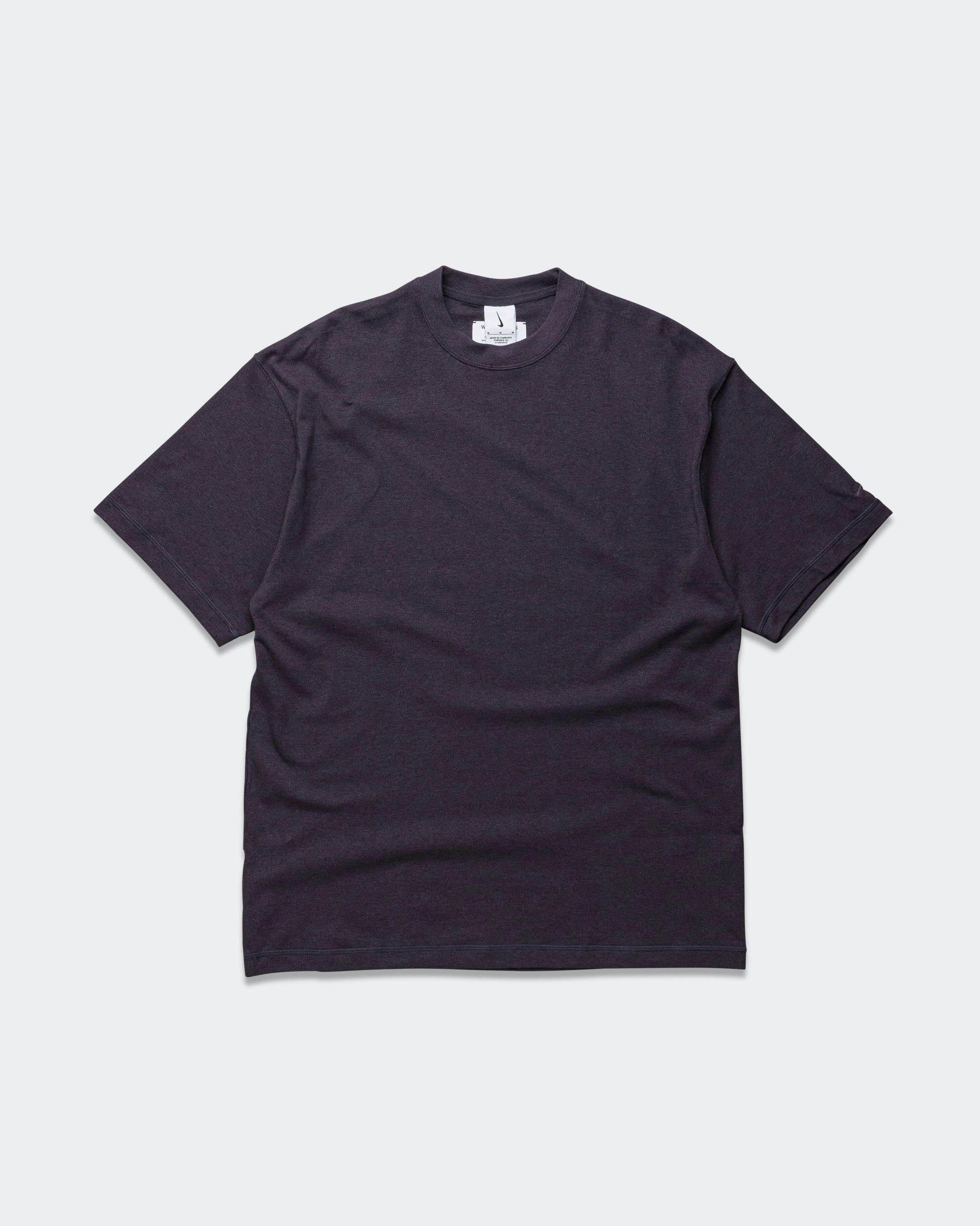 Chic Wear Wool Classics SS Tee - Cave Purple