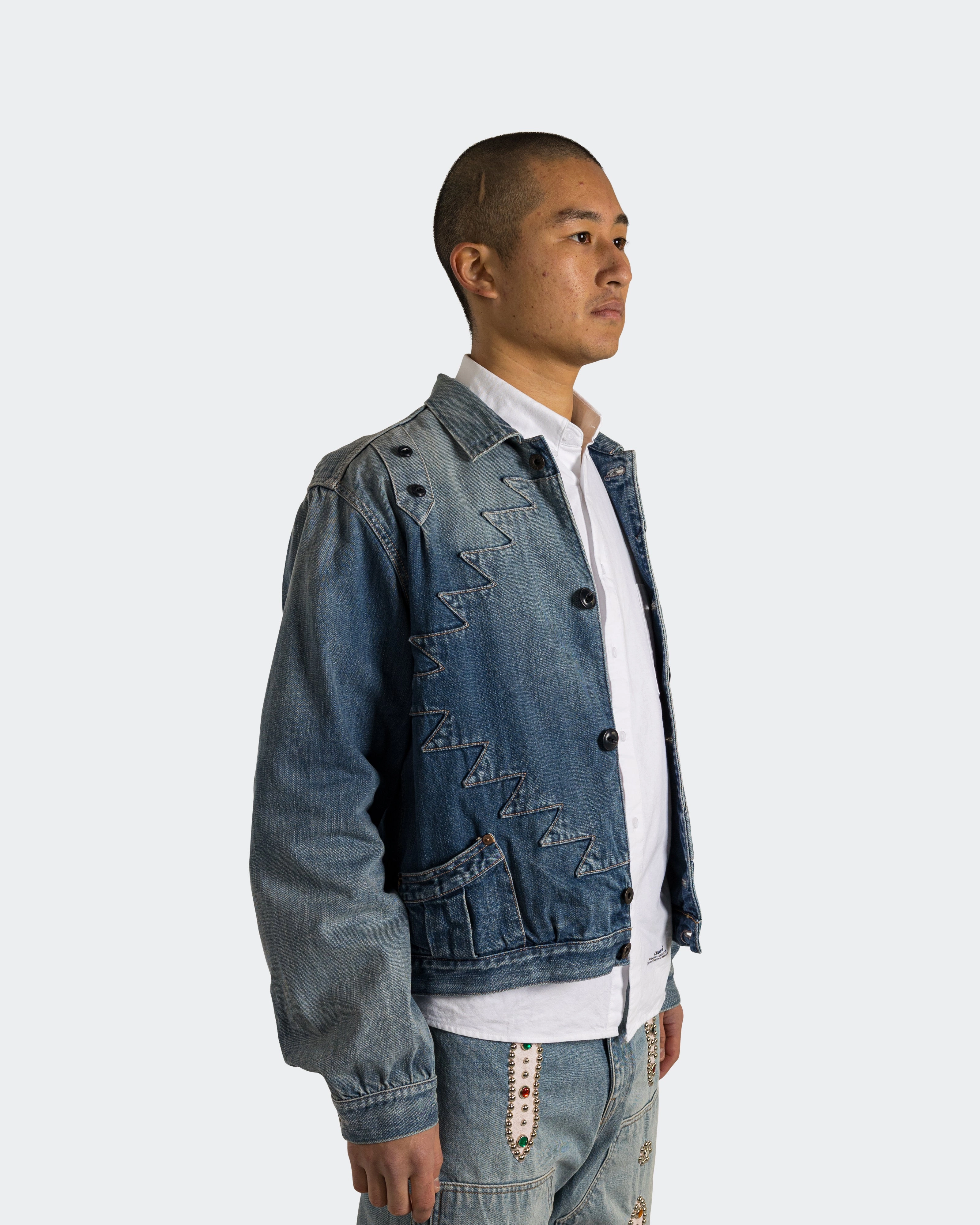 12oz Denim STD Thunderbird JKT (PRO) Chic Urban Roll up sleeves
