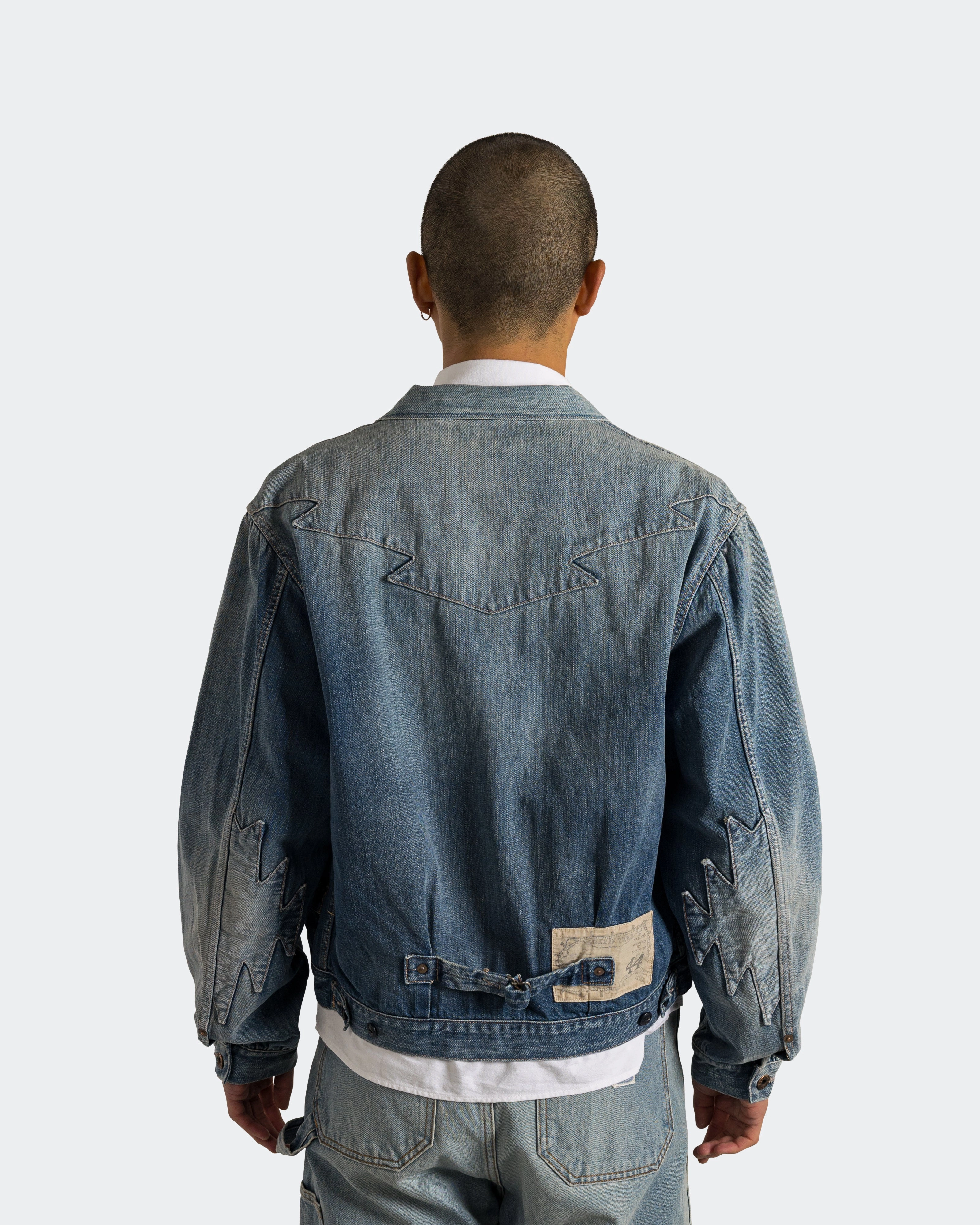 12oz Denim STD Thunderbird JKT (PRO) Laser Cut Airflow Vents