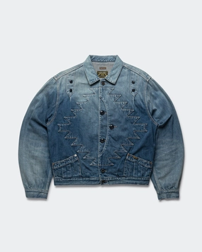 12oz Denim STD Thunderbird JKT (PRO) High Collar Design