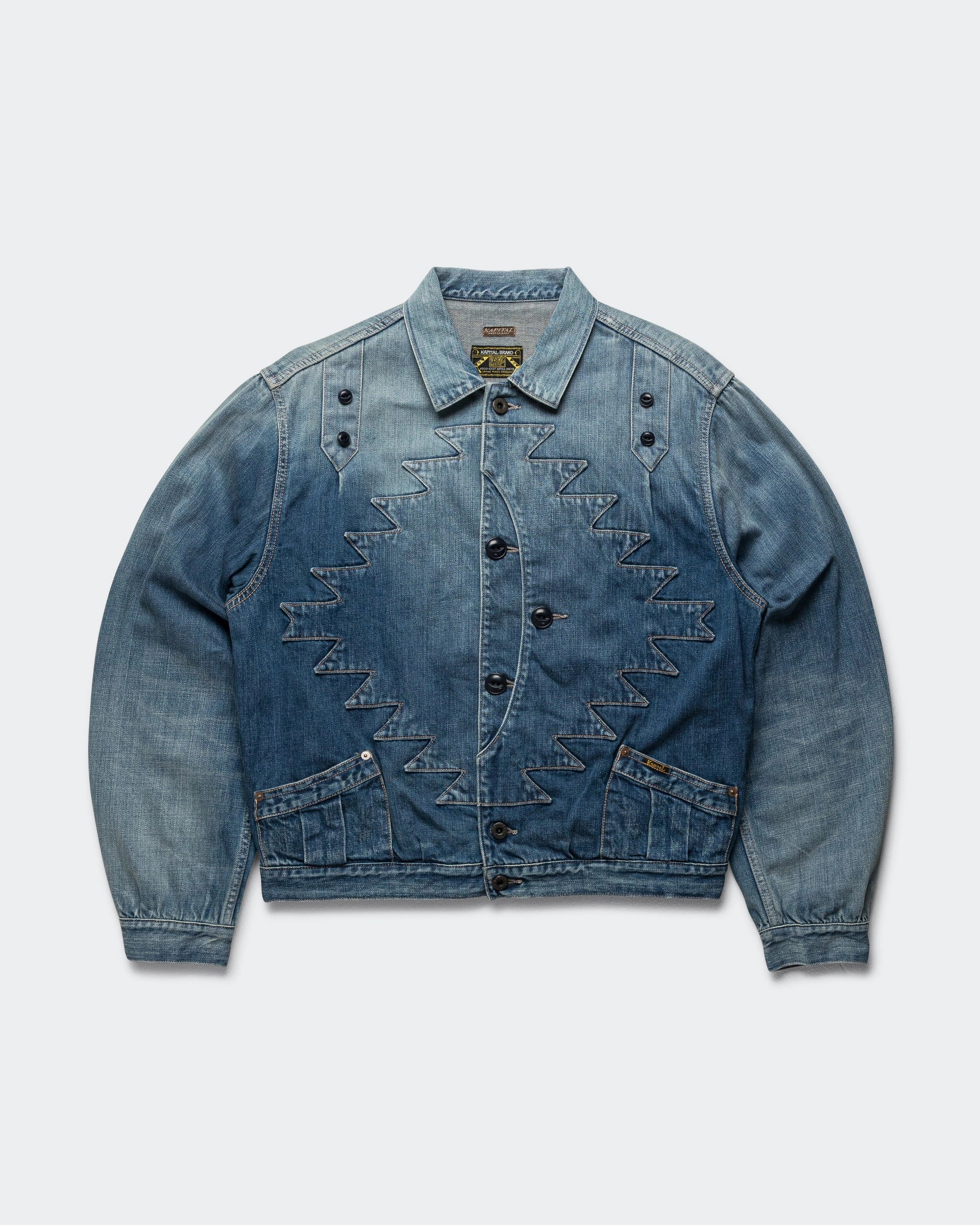 12oz Denim STD Thunderbird JKT (PRO) High Collar Design